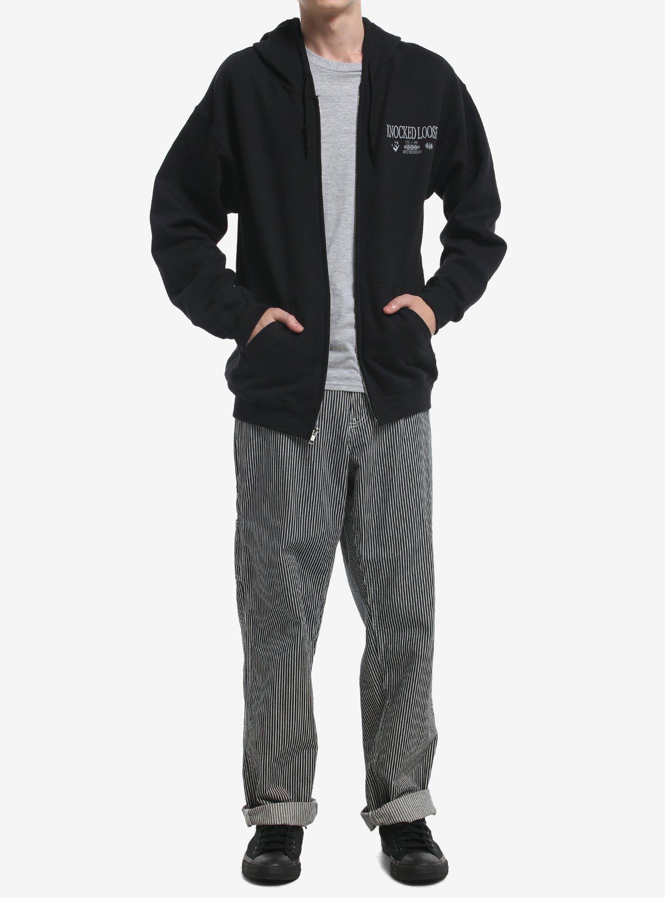 Knocked Loose Fabric Of Life Hoodie, BLACK, alternate - view 3