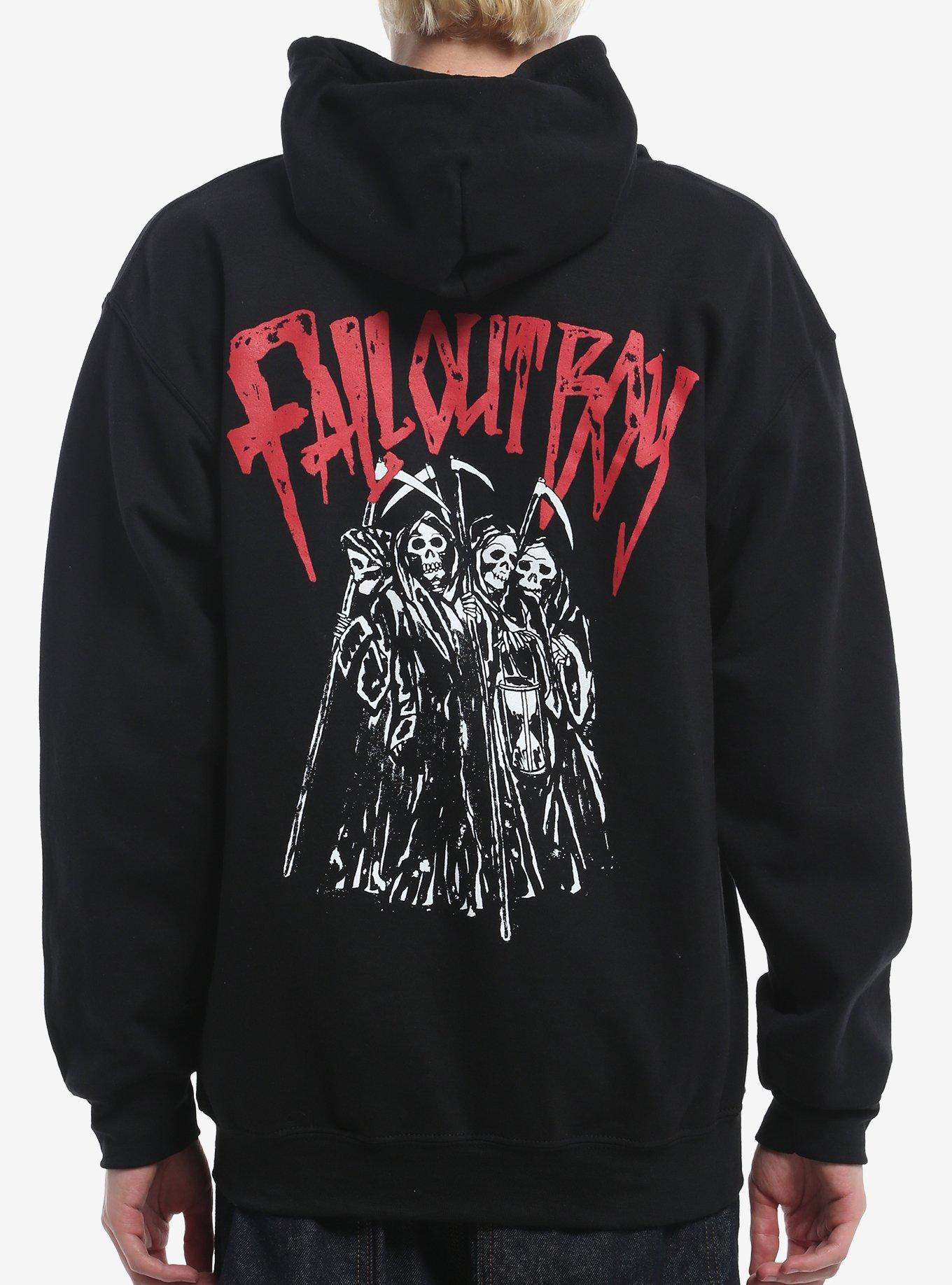 Fall Out Boy Grim Reapers Hoodie, BLACK, alternate - view 2