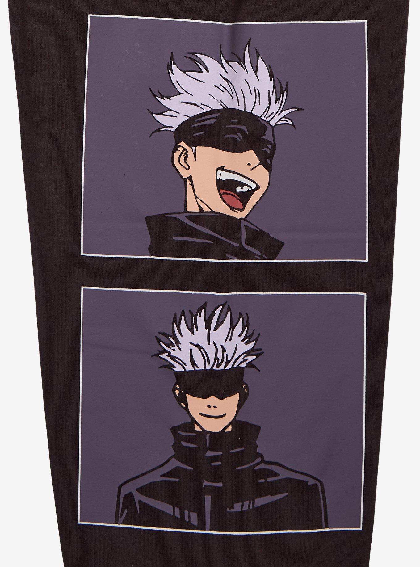Jujutsu Kaisen Gojo Portrait Wide Leg Sweatpants - BoxLunch Exclusive, , alternate - view 3