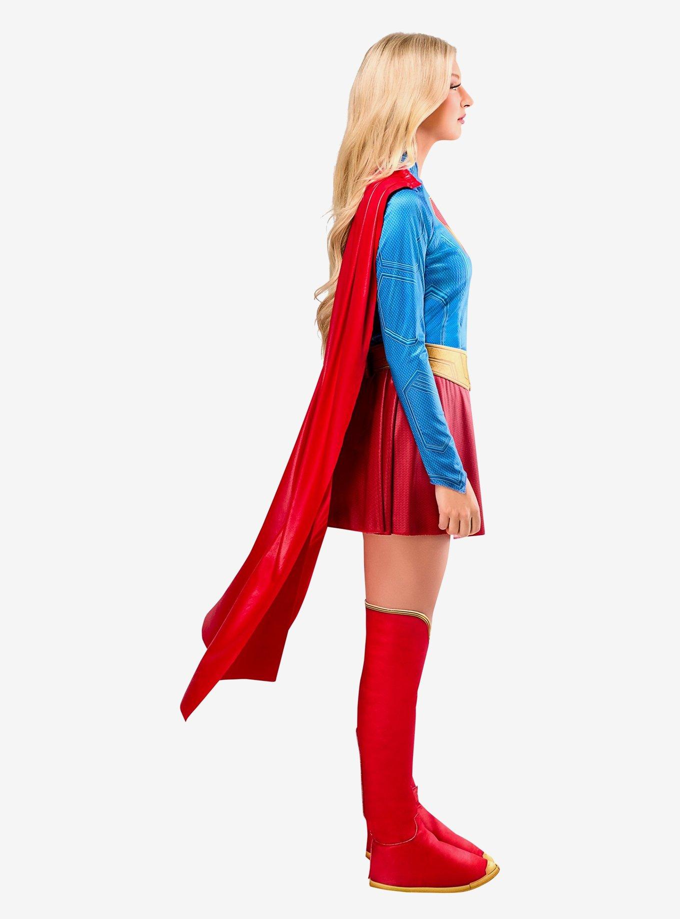 DC Comics Supergirl Movie Supergirl Adult Costume by Rubies, RED, alternate - view 3