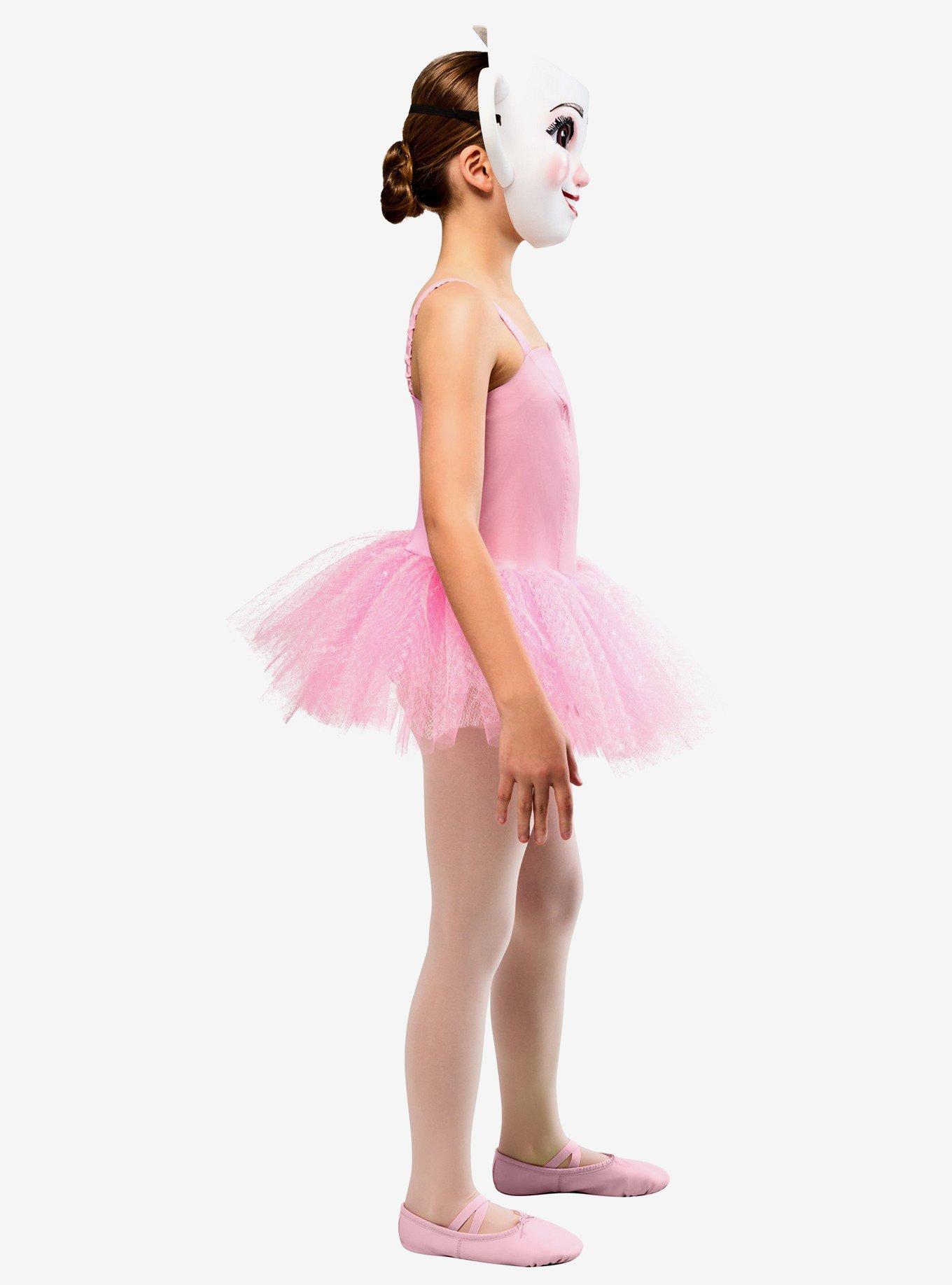 Brainrot Factory Ballerina Cappucina Kids Costume by Rubies, PINK, alternate - view 3