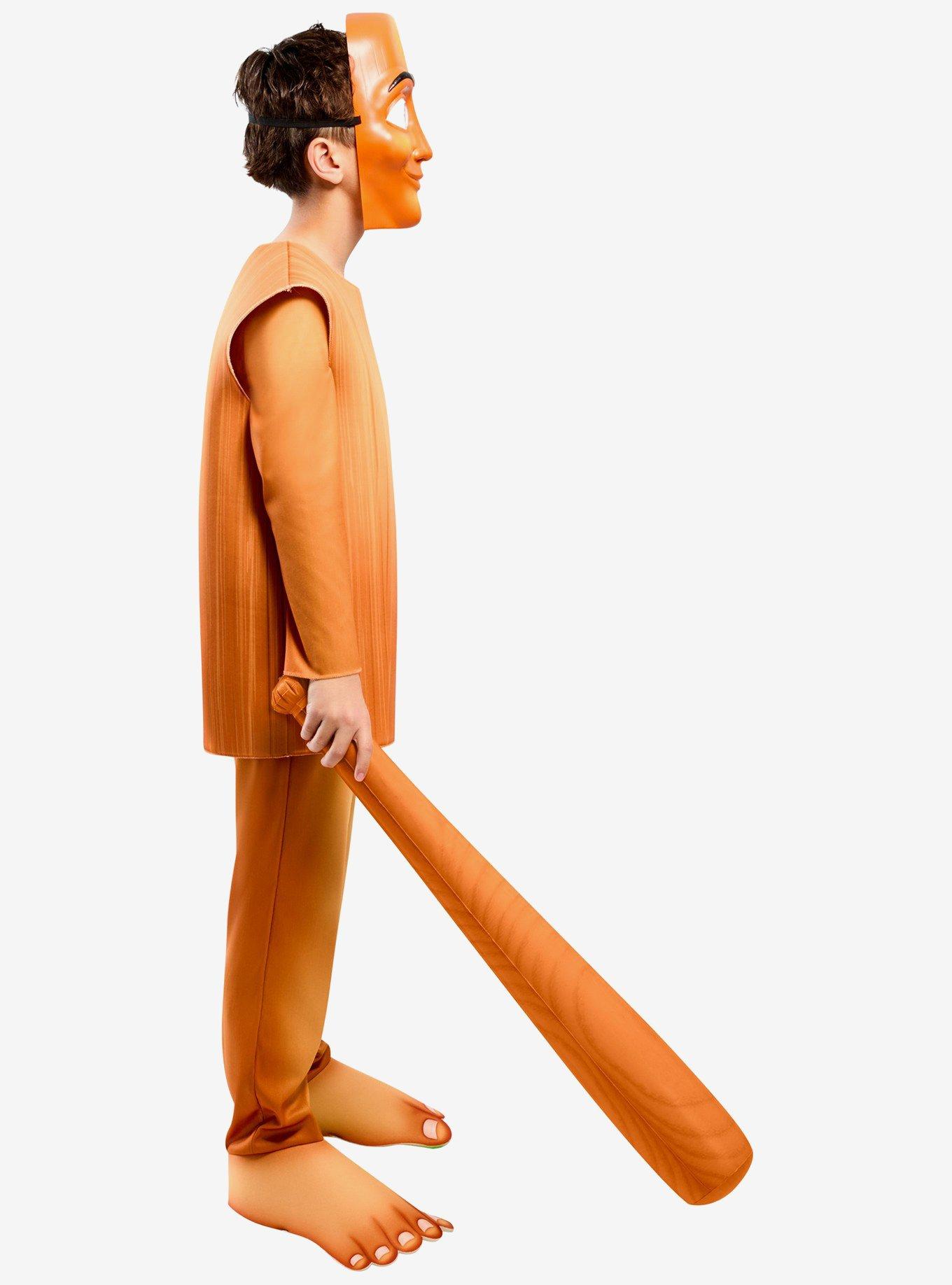 Brainrot Factory Tung Tung Kids Costume by Rubies, BROWN, alternate - view 3