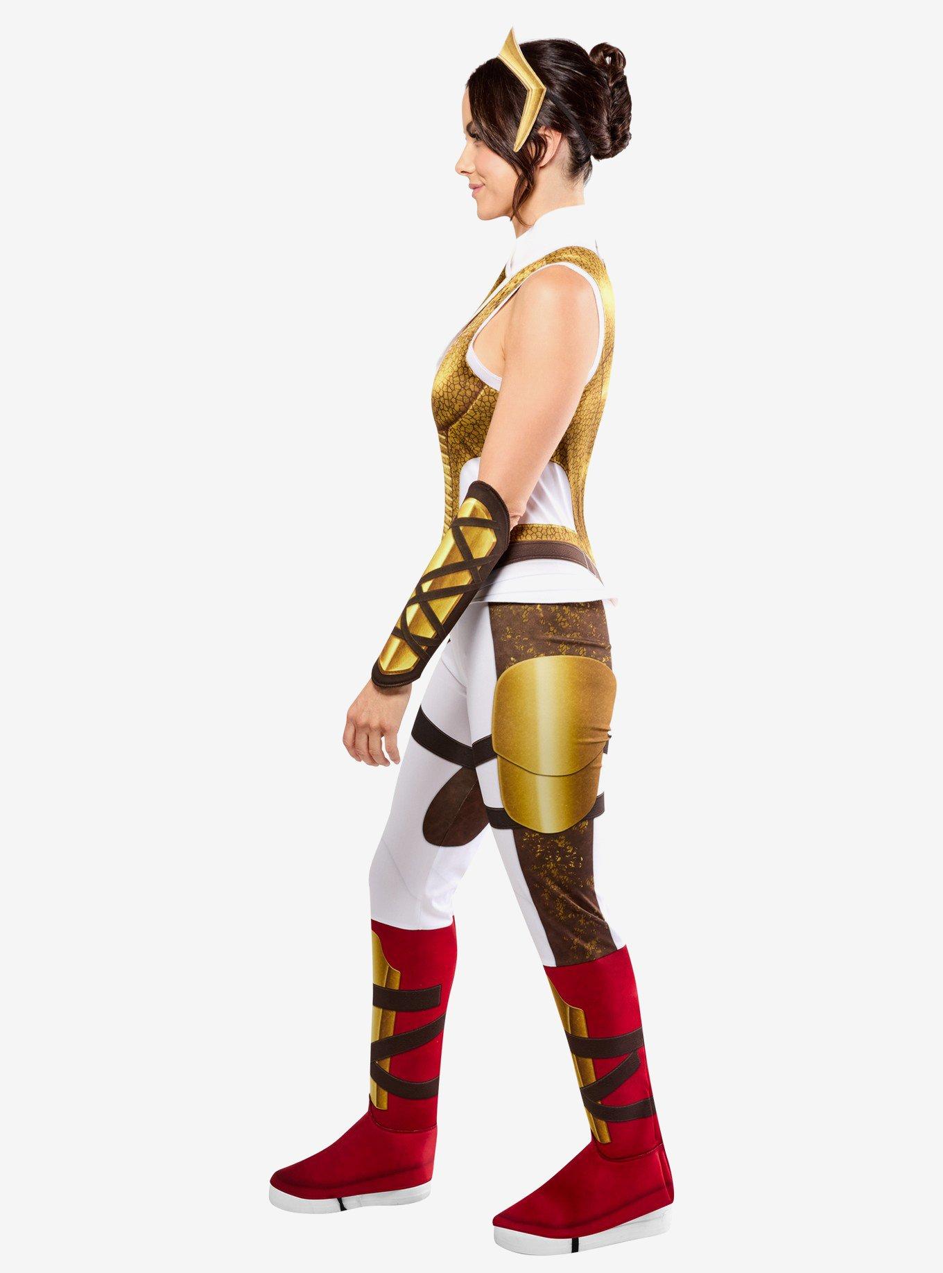 Masters of the Universe Movie Teela Deluxe Adult Costume, BRIGHT WHITE, alternate - view 4