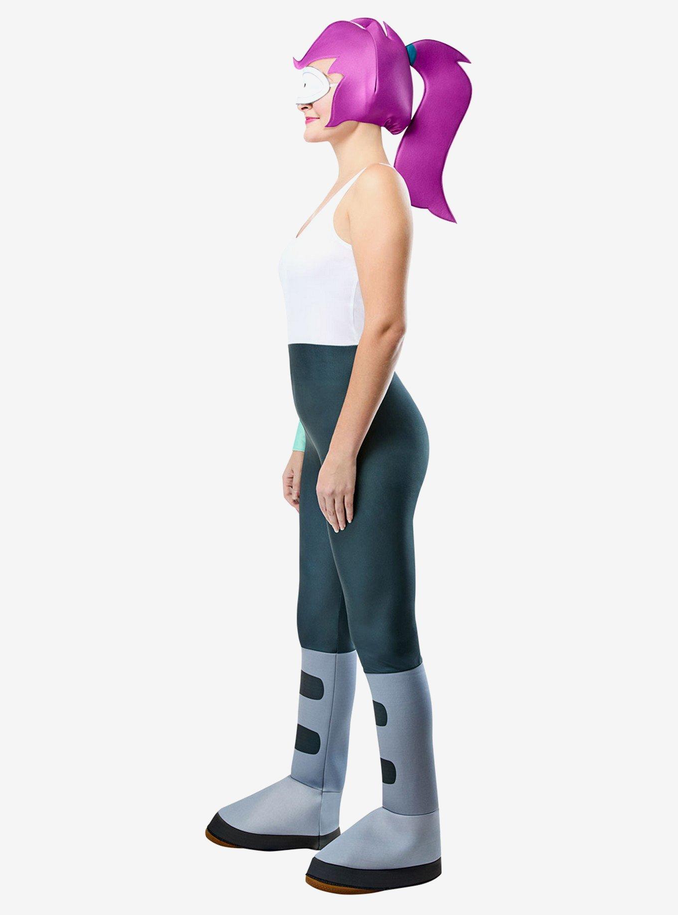 Futurama Leela Adult Costume, MULTI, alternate - view 4