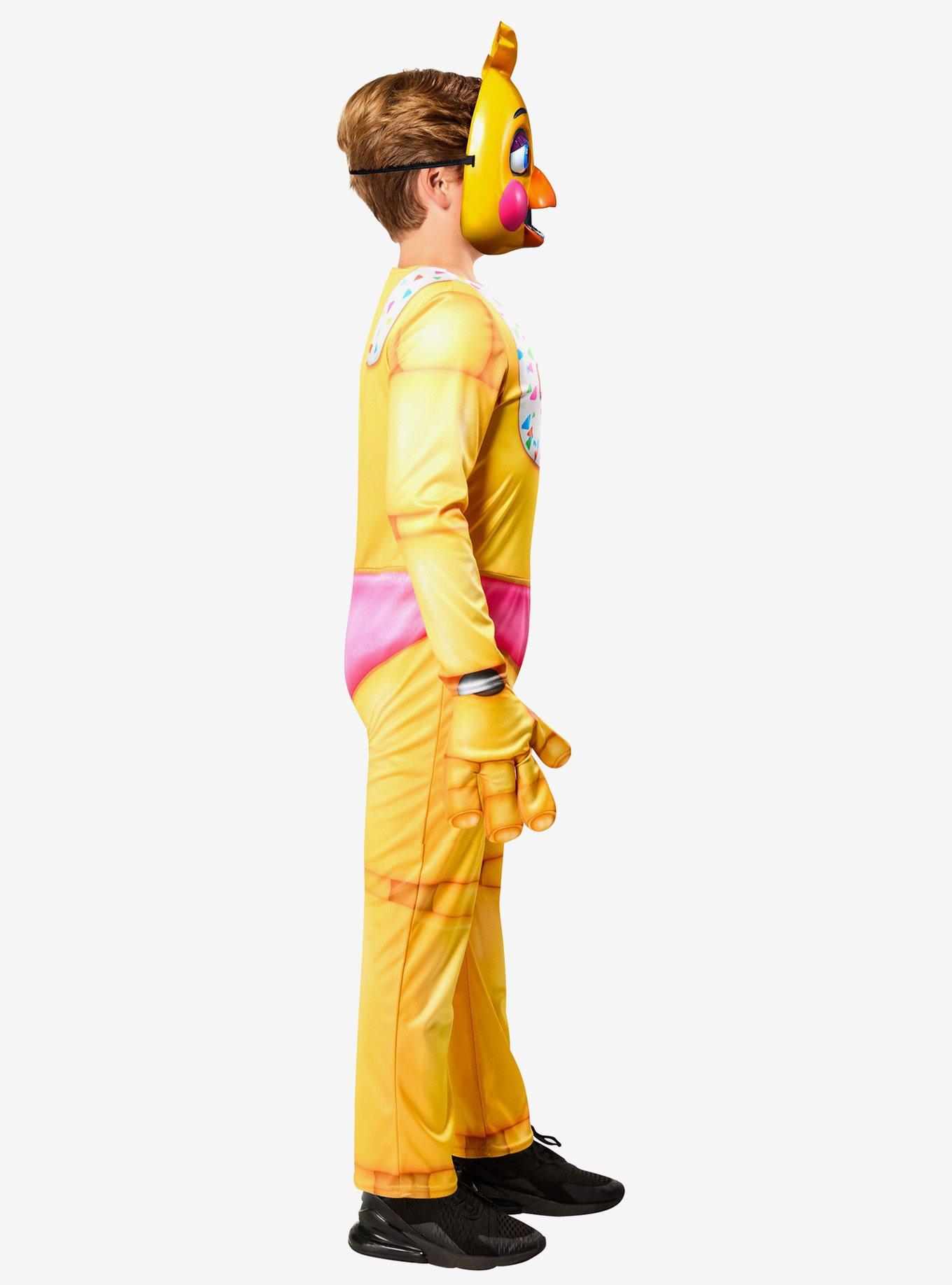 Five Nights at Freddy's Toy Chica Kids Costume by Rubies, BRIGHT YELLOW, alternate - view 3