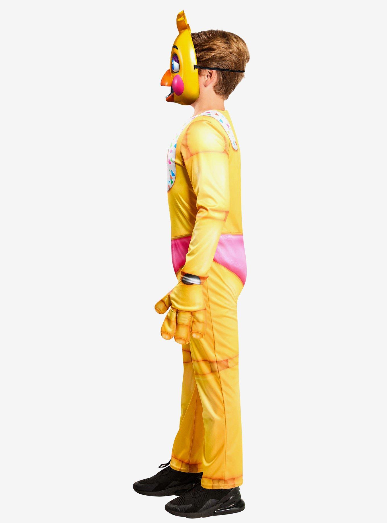 Five Nights at Freddy's Toy Chica Kids Costume by Rubies, BRIGHT YELLOW, alternate - view 4