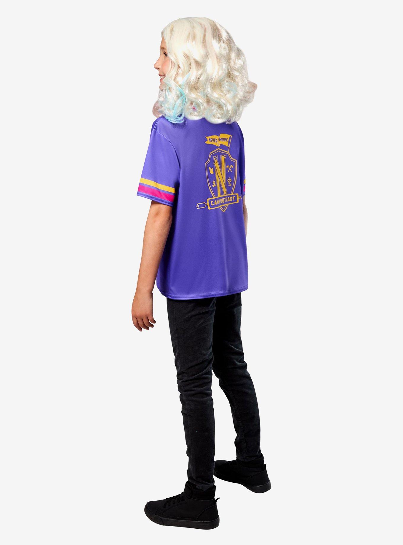 Wednesday Ophelia Purple Costume Top, , hi-res