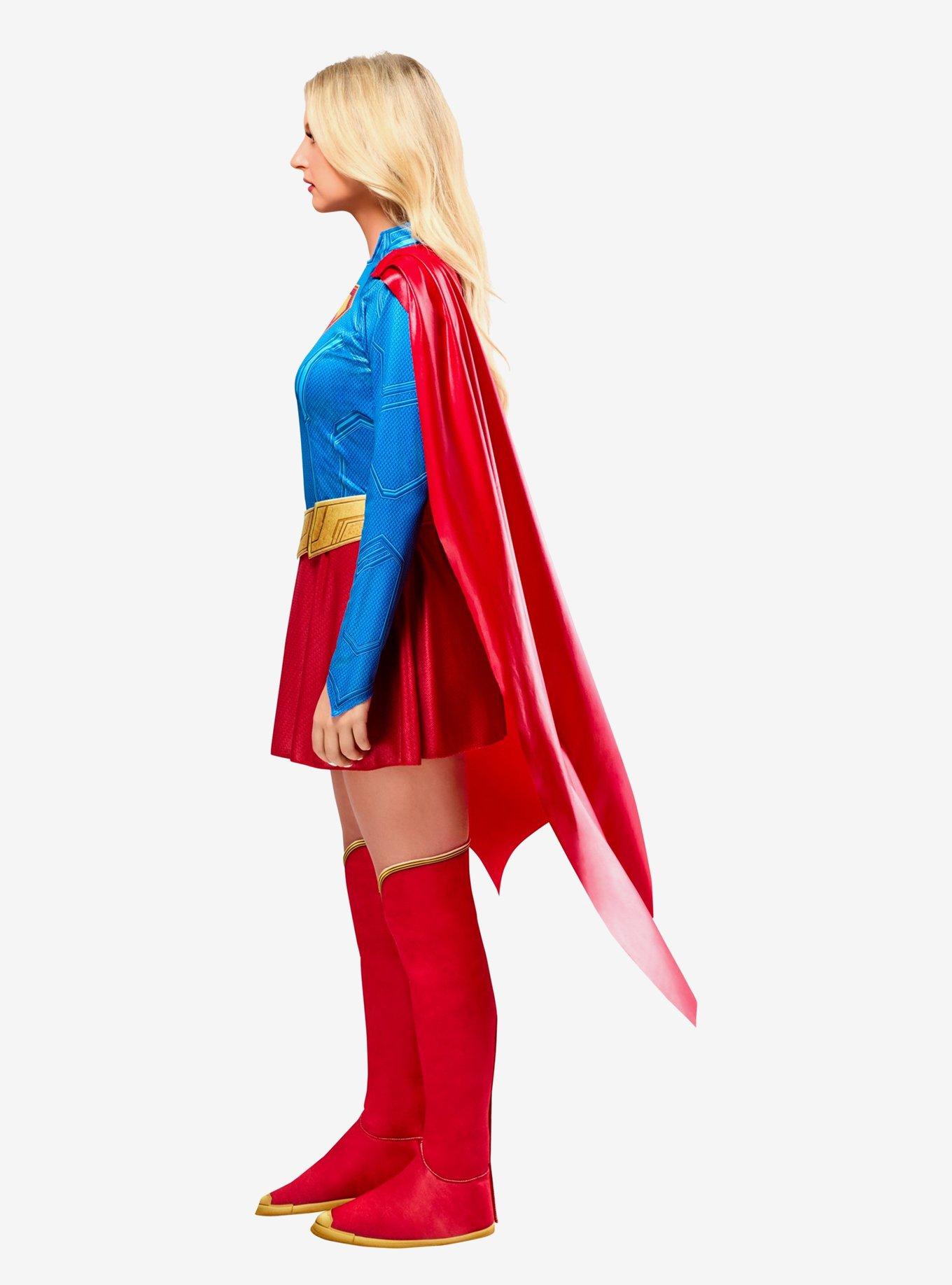 DC Comics Supergirl Movie Supergirl Adult Costume by Rubies, RED, alternate - view 4