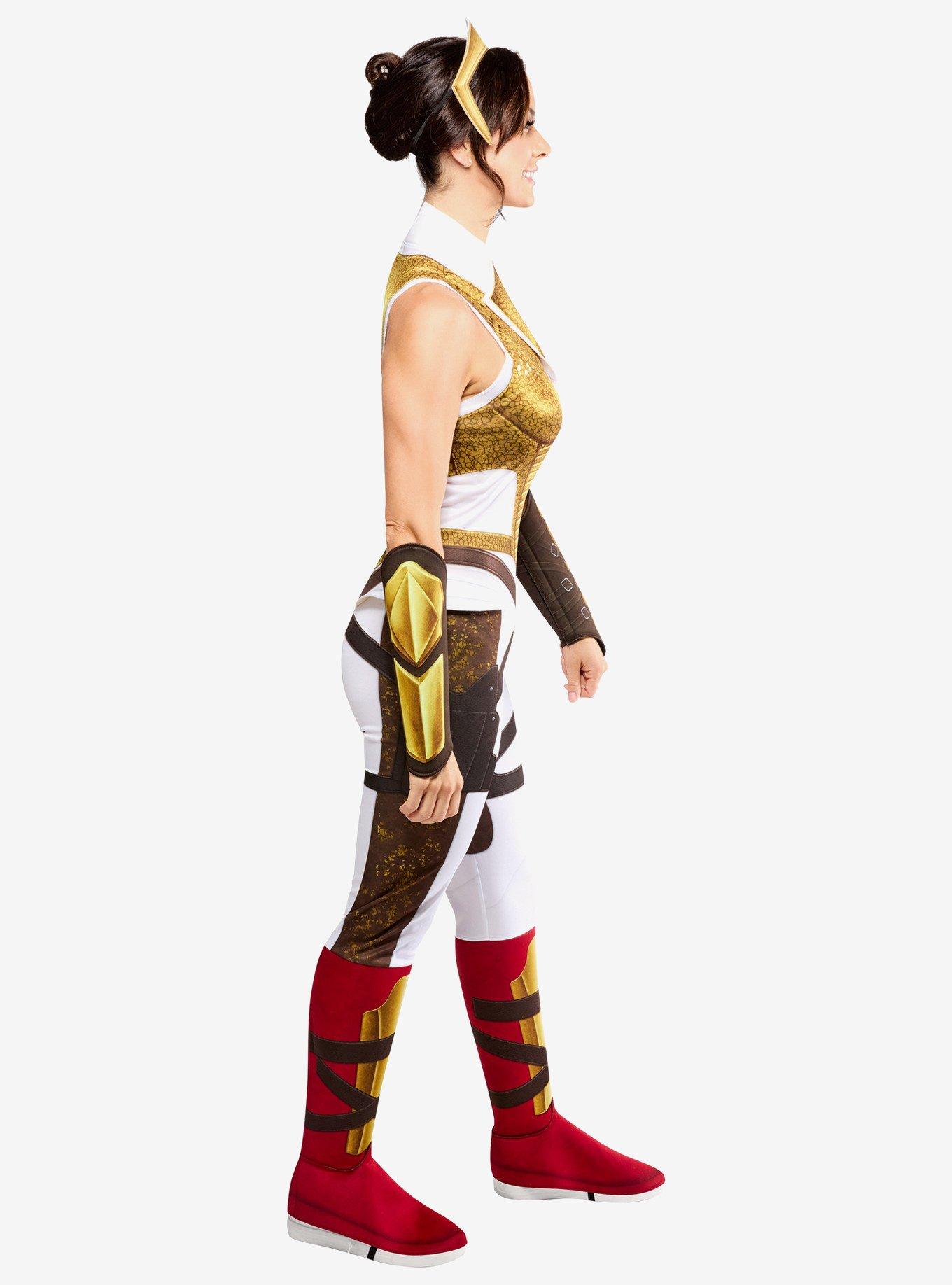 Masters of the Universe Movie Teela Deluxe Adult Costume, BRIGHT WHITE, alternate - view 3
