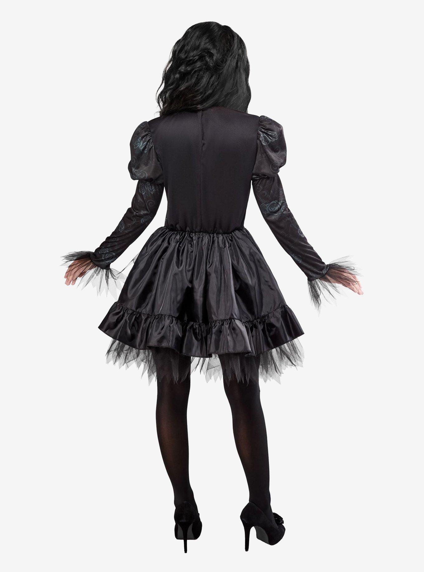 Graveyard Chic Adult Costume, BLACK, alternate - view 3