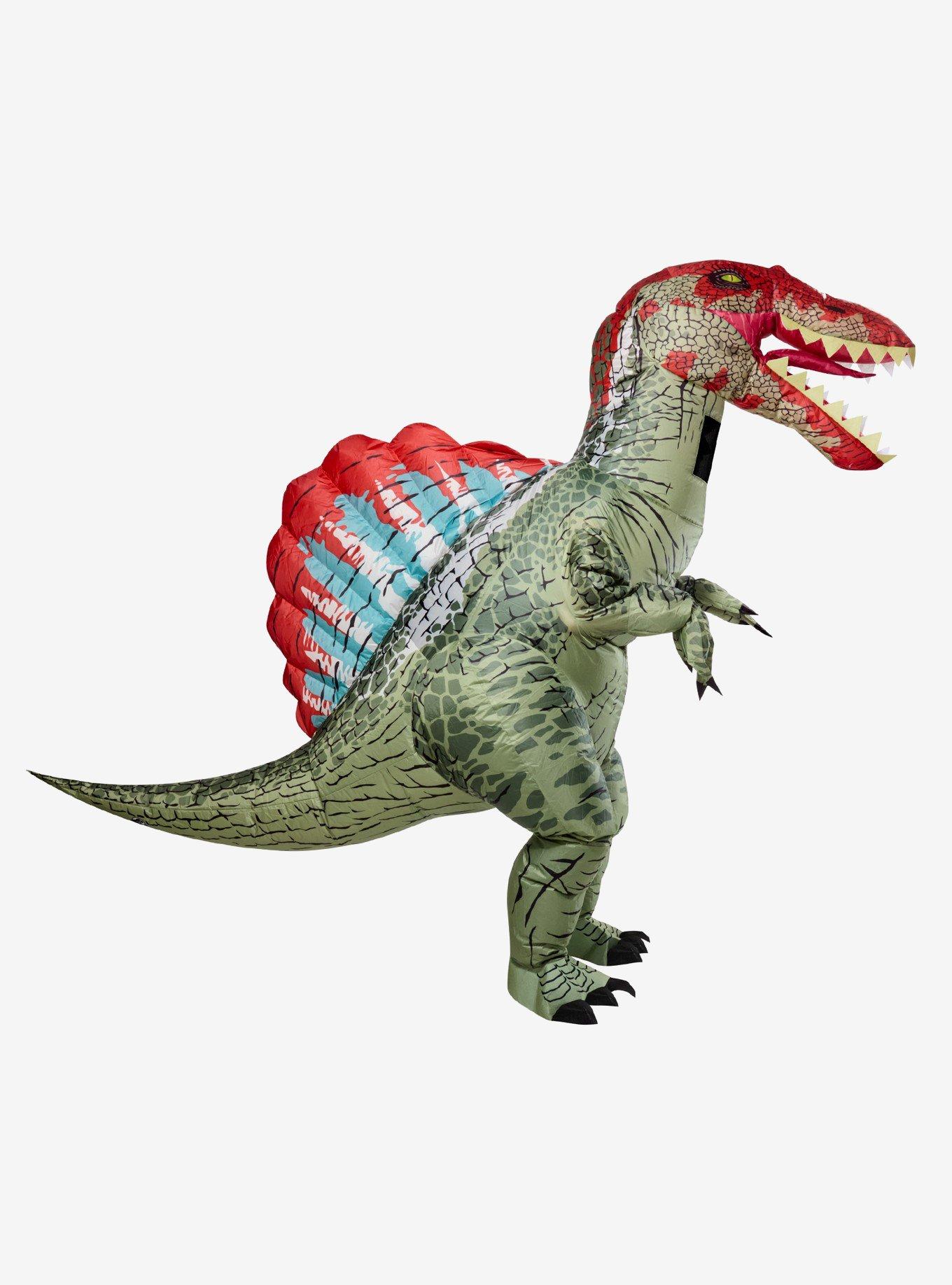 Jurassic World Spinosaurus Adult Inflatable Costume, , alternate - view 3