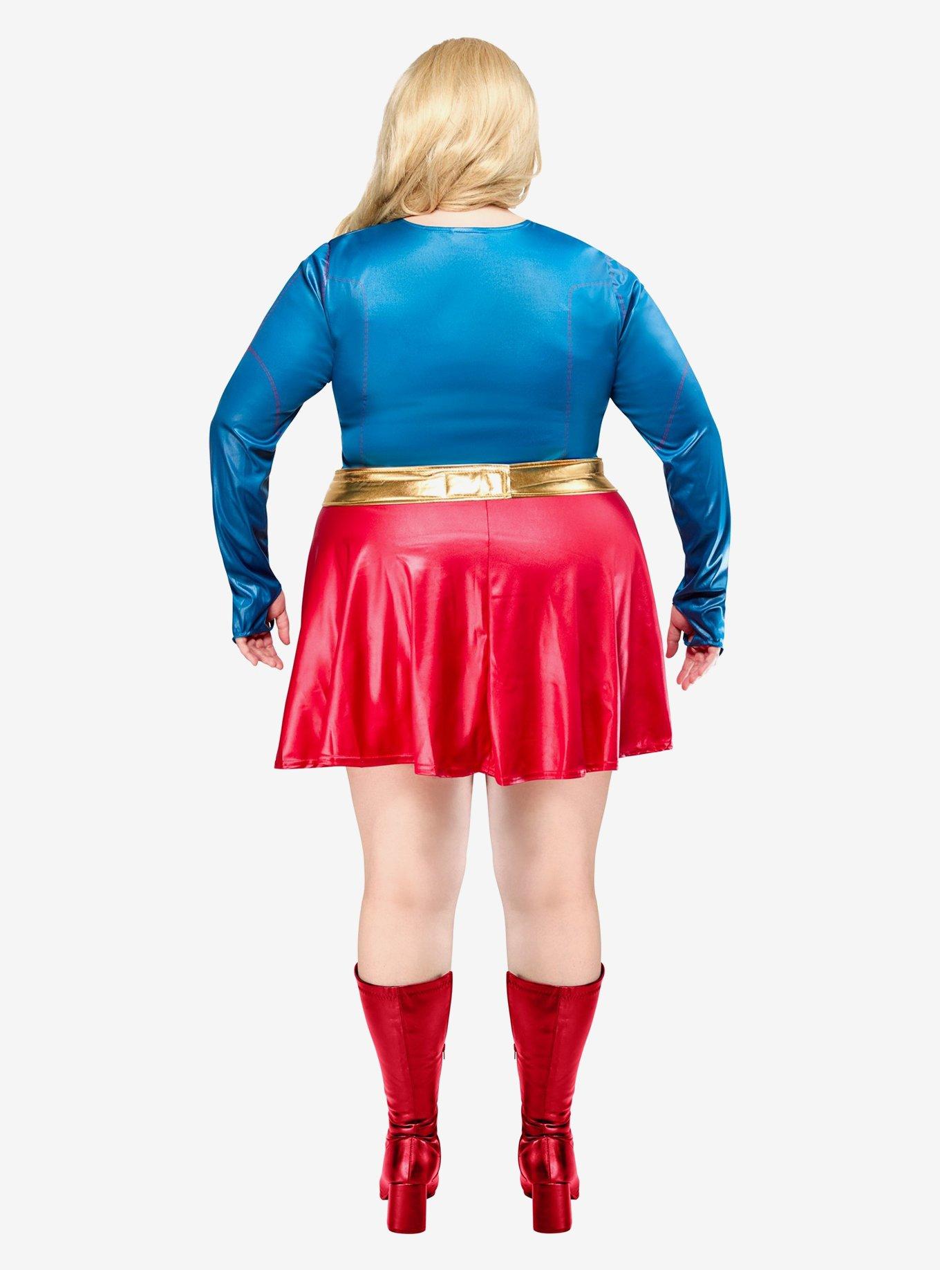 DC Comics Supergirl TV Series Adult Deluxe Costume Plus Size, , alternate - view 3