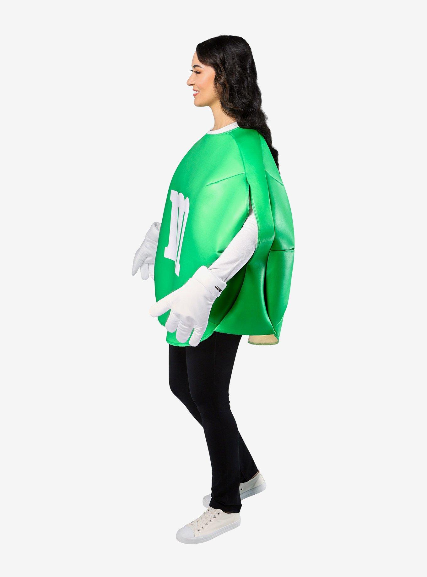 Green M&M Adult Costume, , alternate - view 4