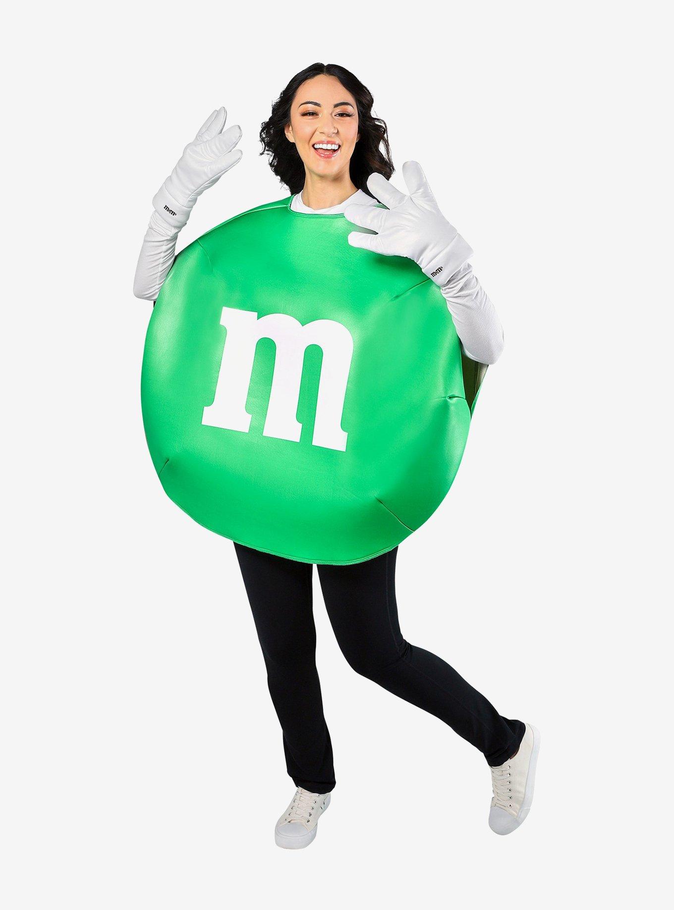 Green M&M Adult Costume, , alternate - view 5