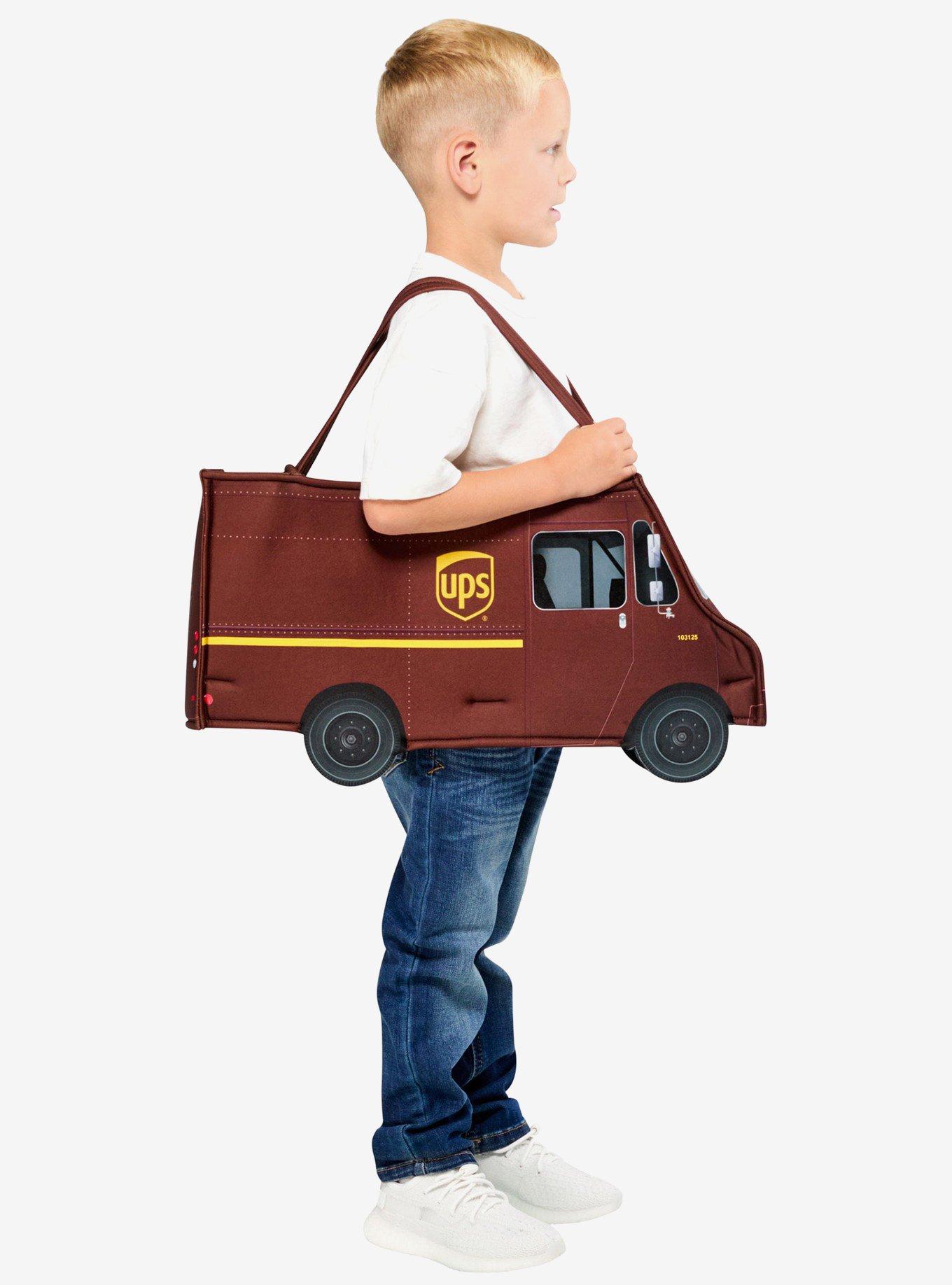 UPS Truck Ride On Costume, , alternate - view 3