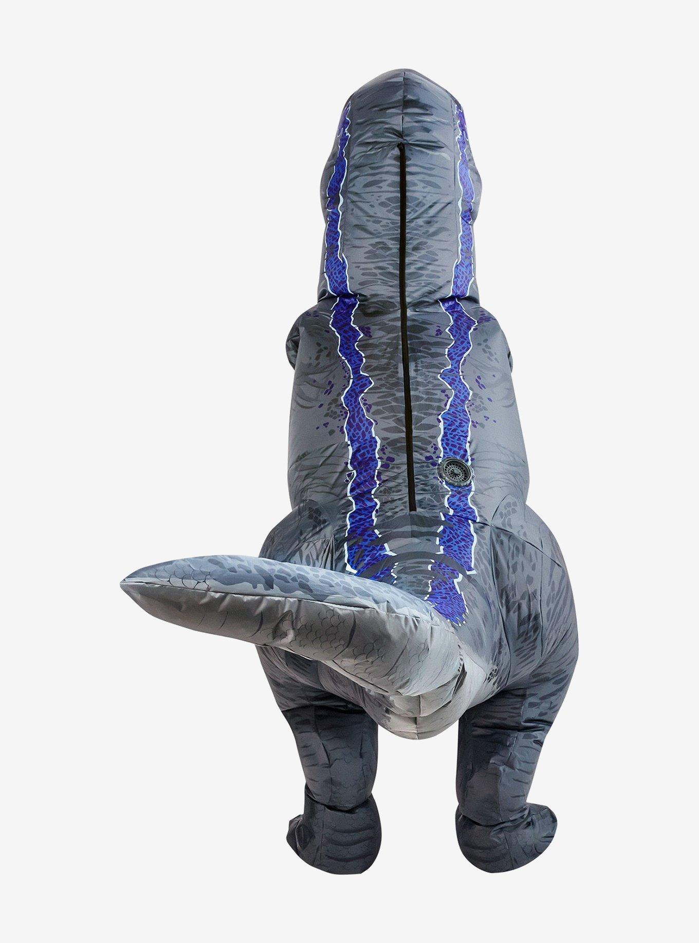 Jurassic World Blue Adult Inflatable Costume, , hi-res