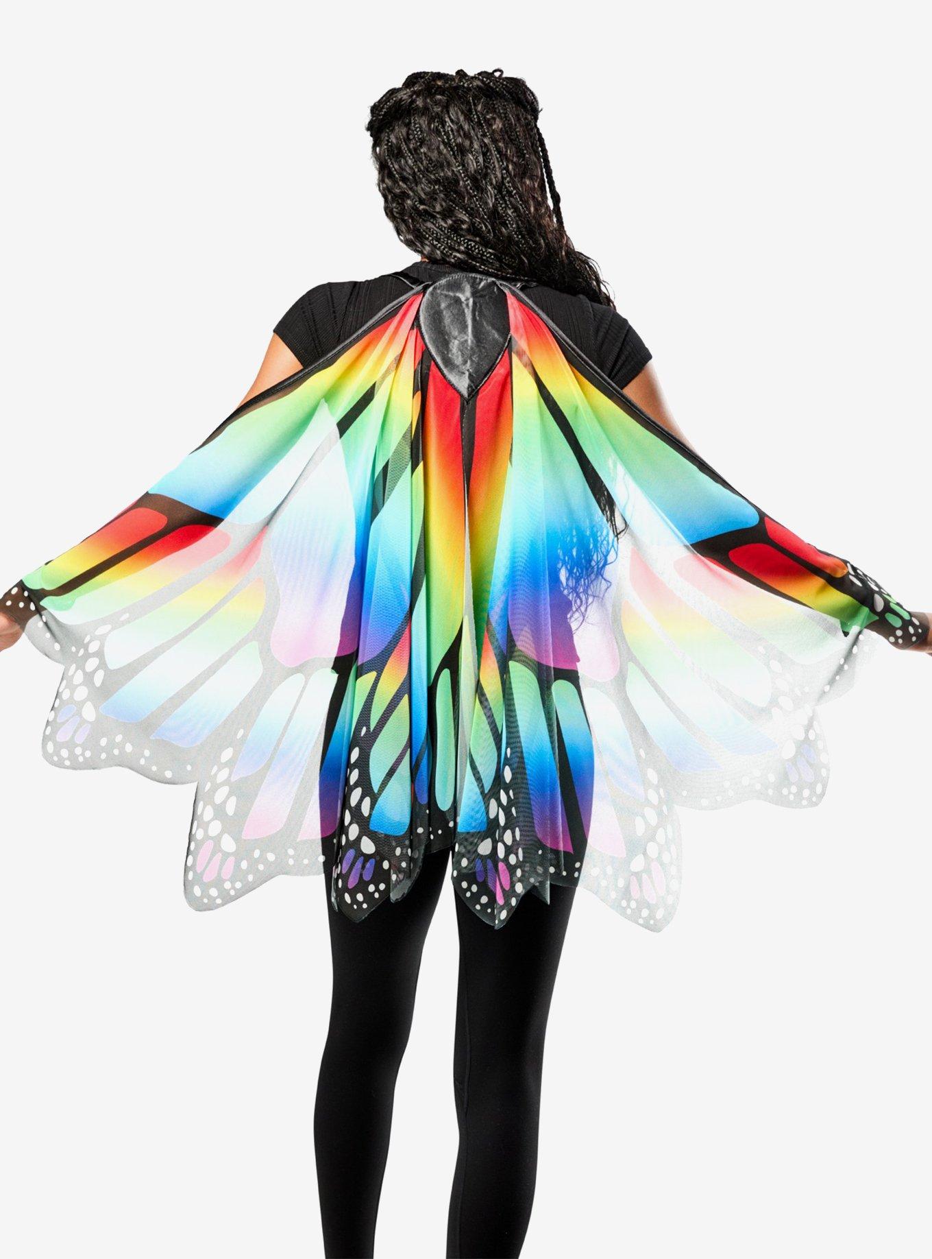 Rainbow Adult Monarch Wings