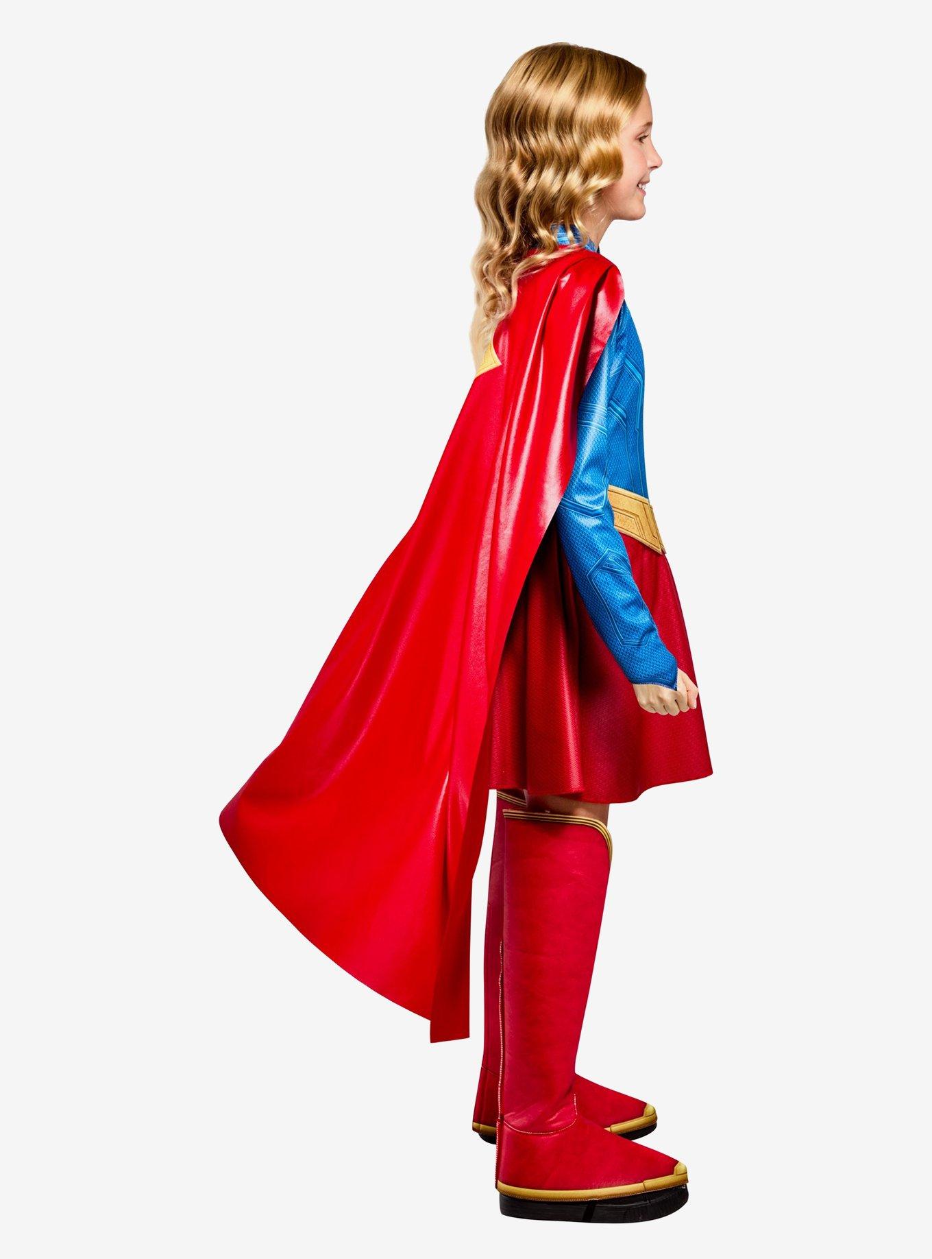 DC Comics Supergirl Movie Supergirl Kids Costume by Rubies, RED, alternate - view 3