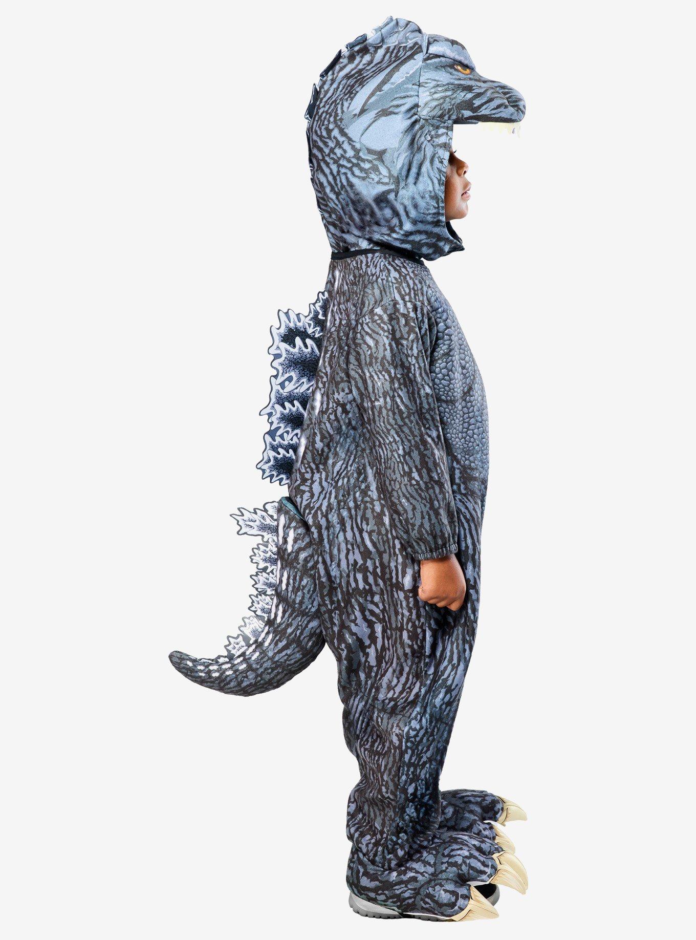 Godzilla Baby & Toddler Costume by Rubies, GREY, alternate - view 3