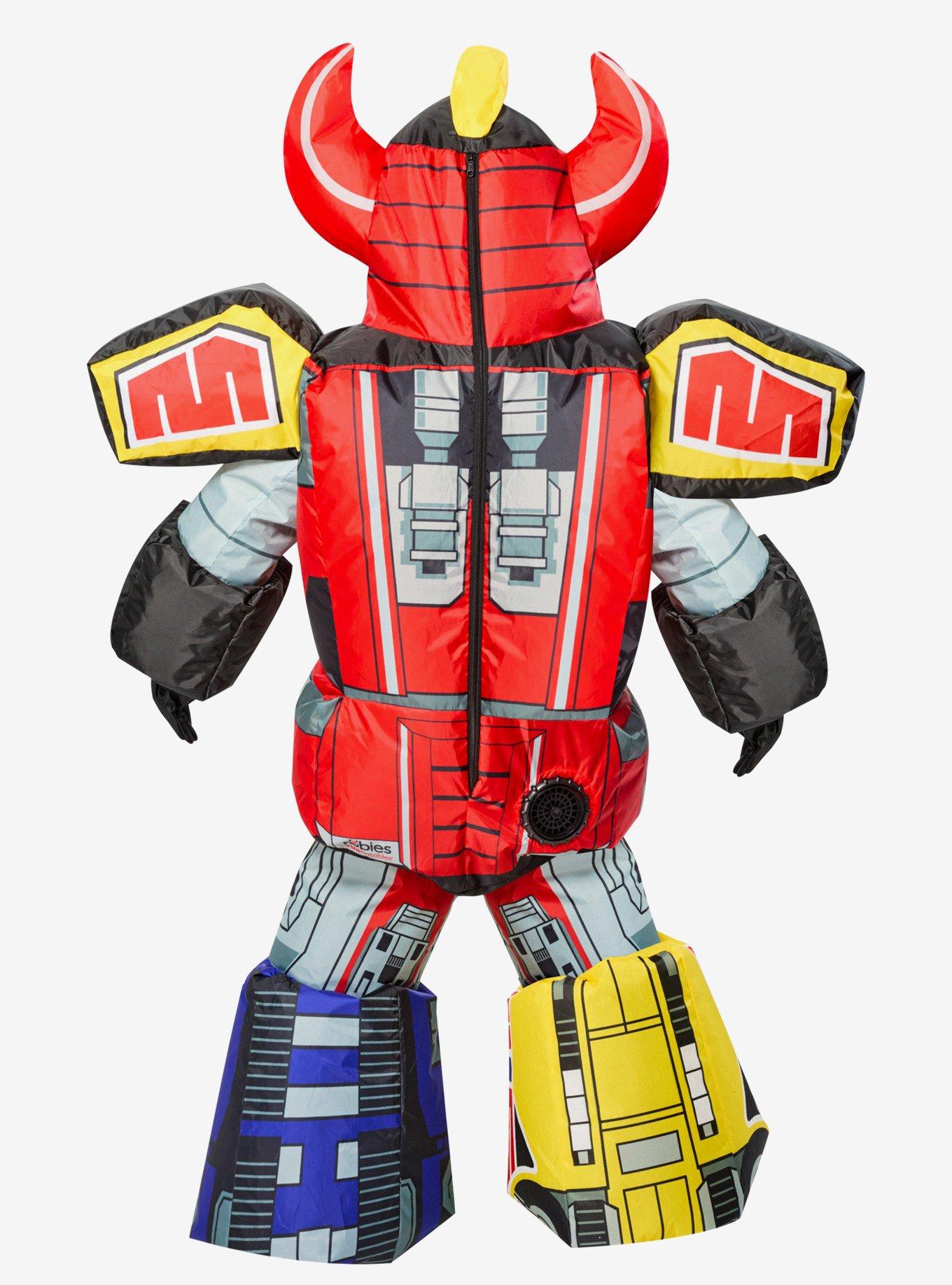 Mighty Morphin Power Rangers Megazord Kids Inflatable Costume by Rubies, , hi-res