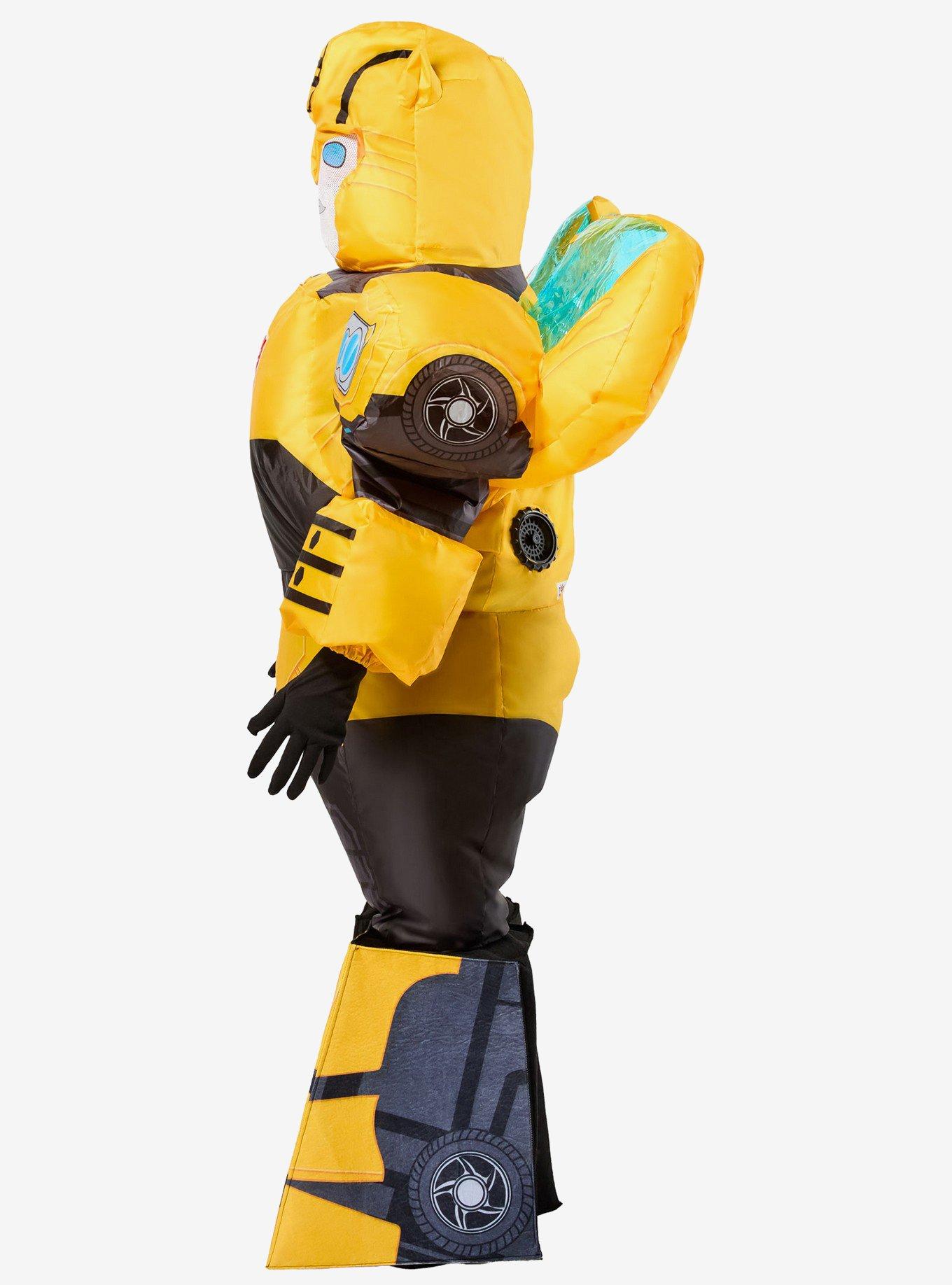 Transformers Bumblebee Kids Inflatable Costume by Rubies, , alternate - view 4