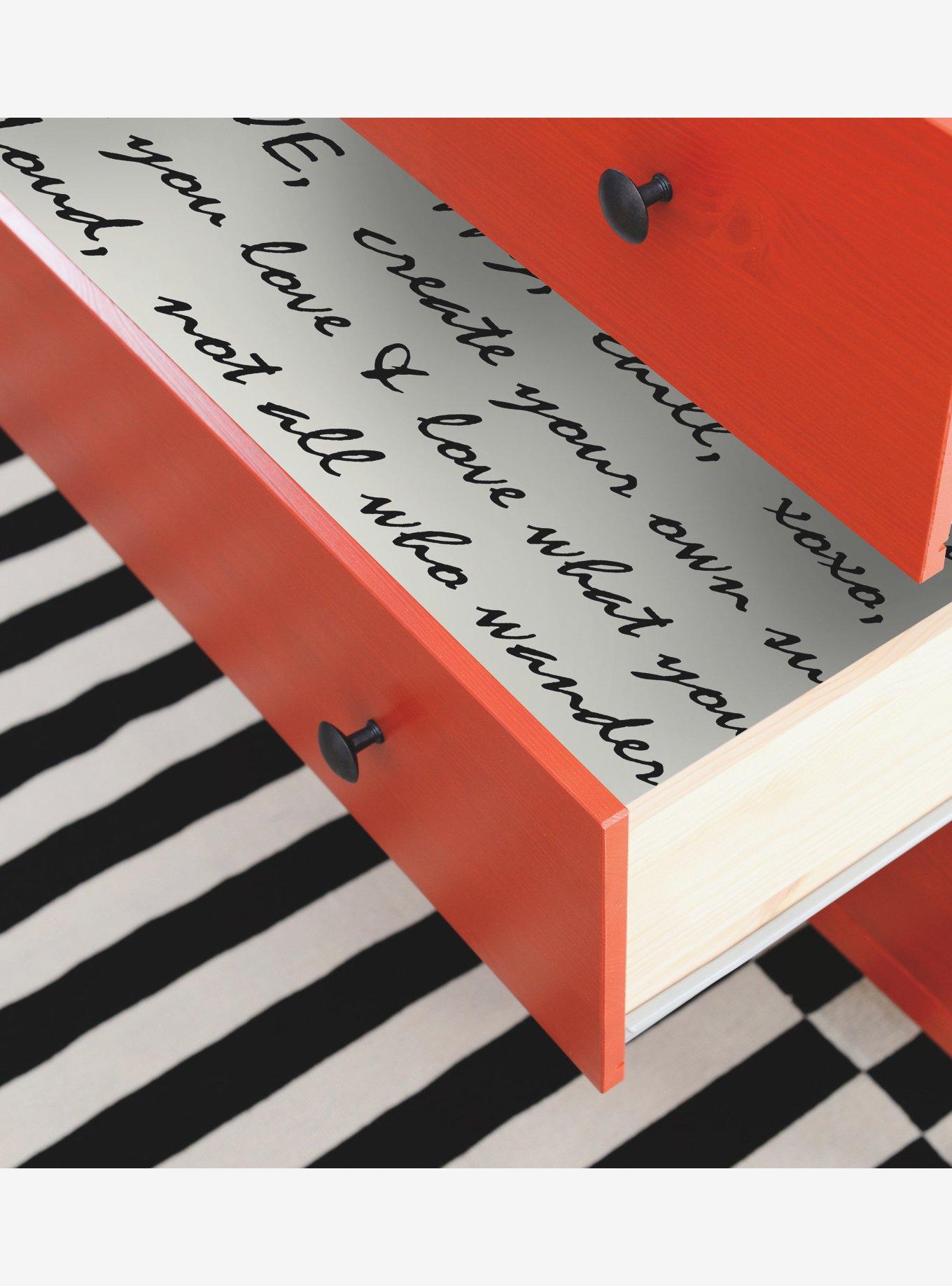 Dream Big Script Black Peel & Stick Wallpaper, , alternate - view 3
