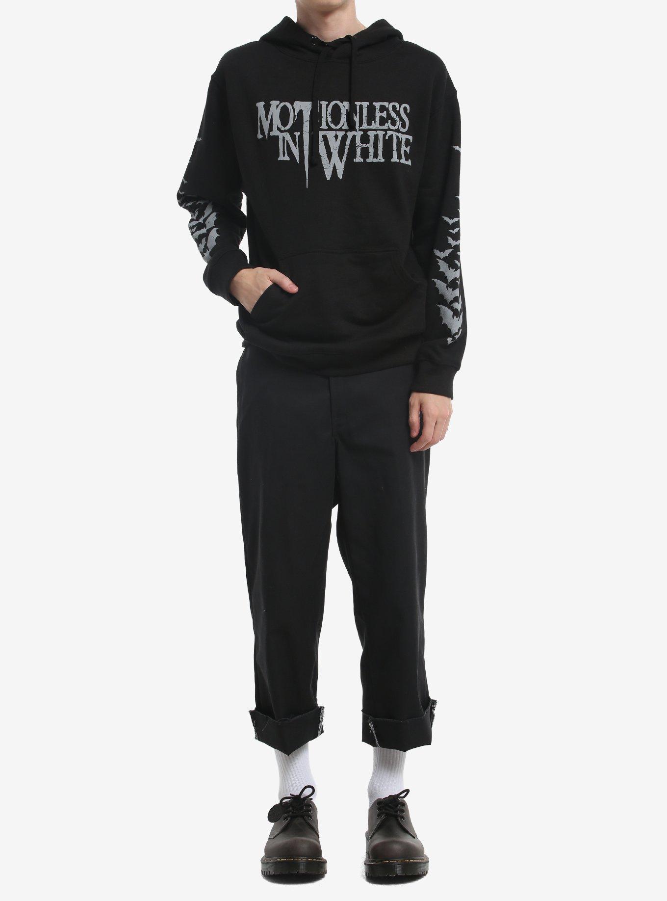 Motionless In White Bats Mansion Hoodie, BLACK, alternate - view 3