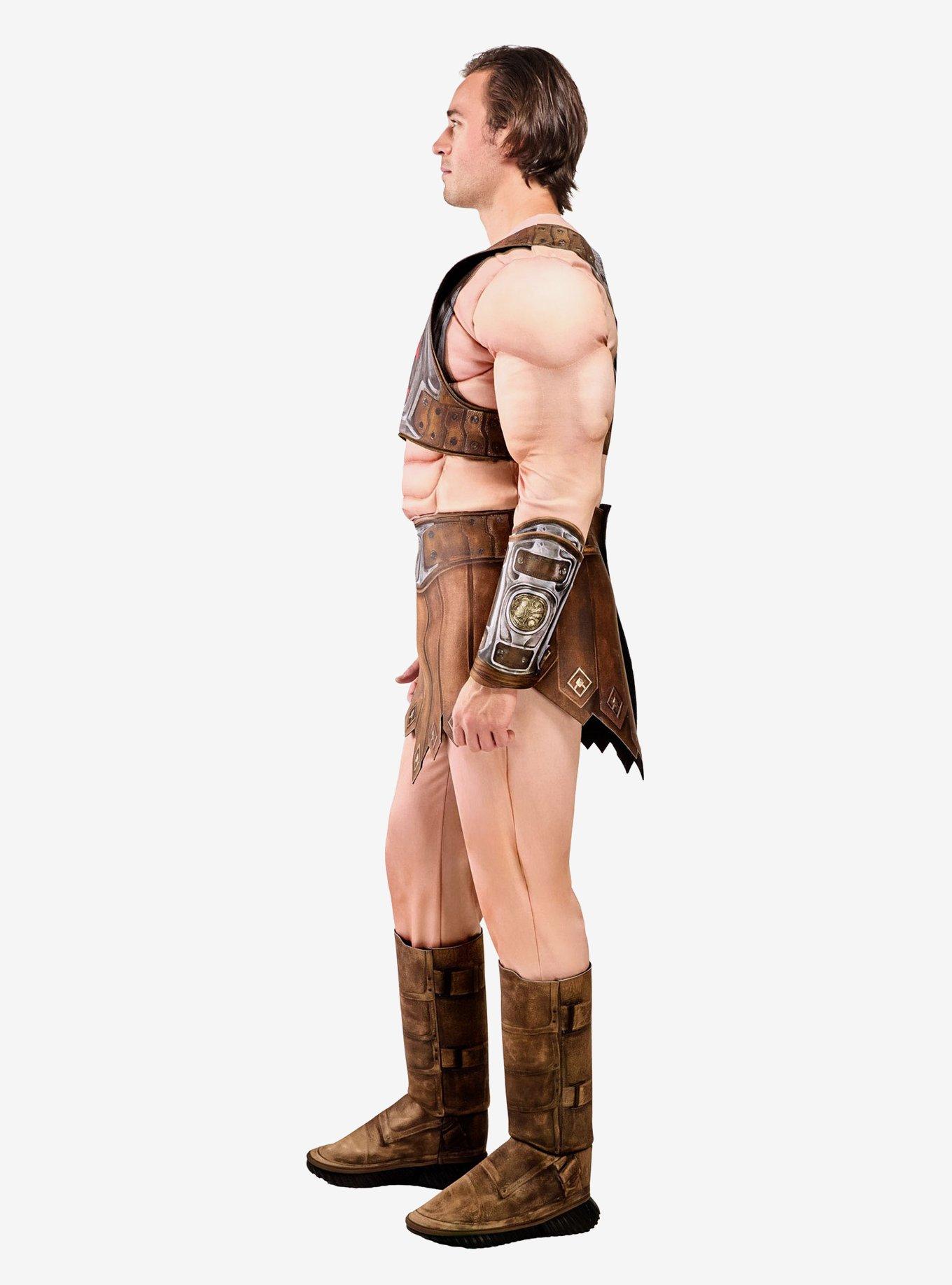 Masters of the Universe Movie He-Man Deluxe Adult Costume, BROWN, alternate - view 4
