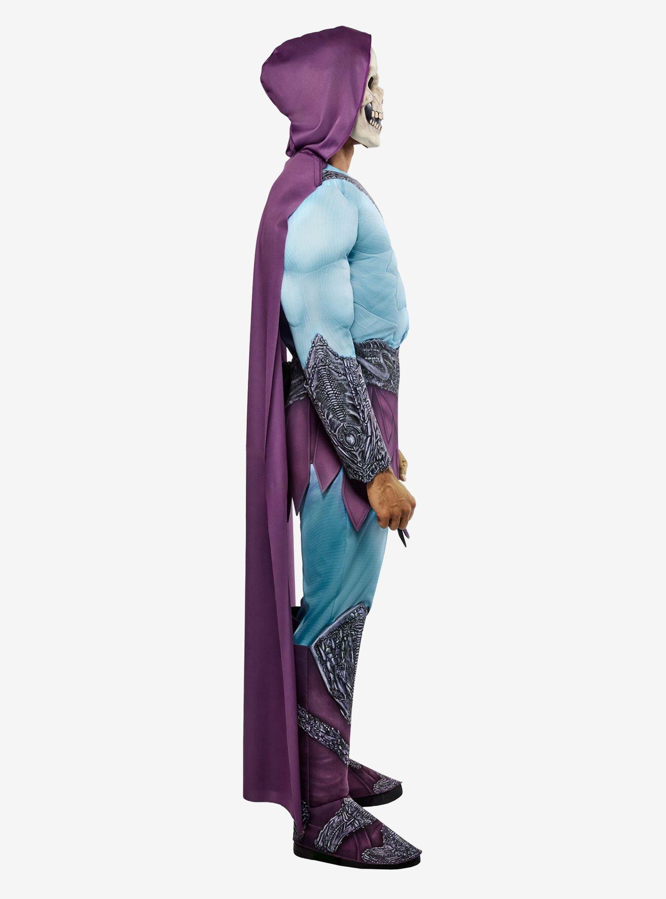 Masters of the Universe Movie Skeletor Deluxe Adult Costume, BLUE, alternate - view 4
