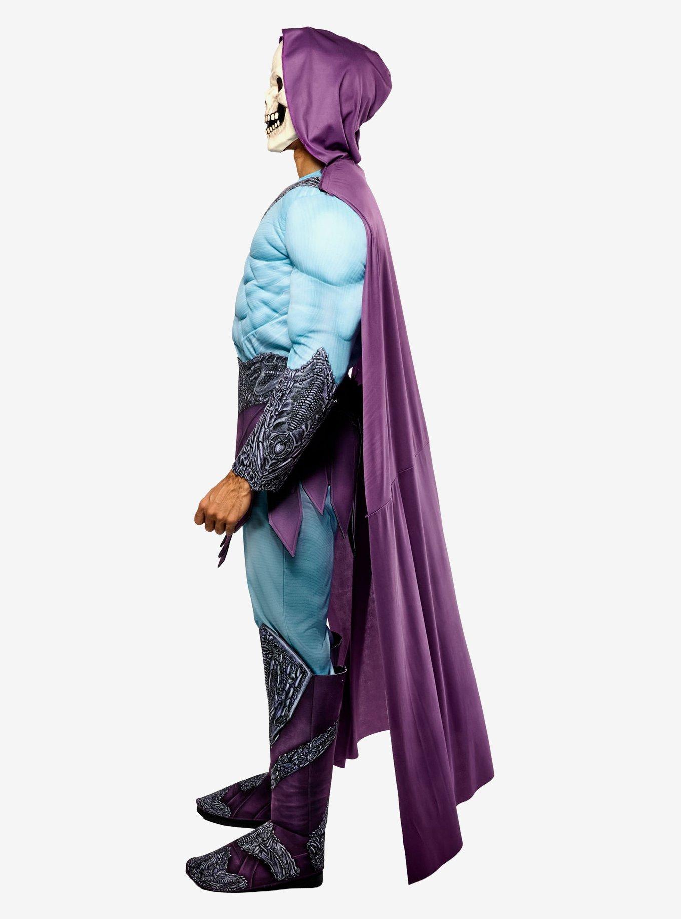 Masters of the Universe Movie Skeletor Deluxe Adult Costume, BLUE, alternate - view 5