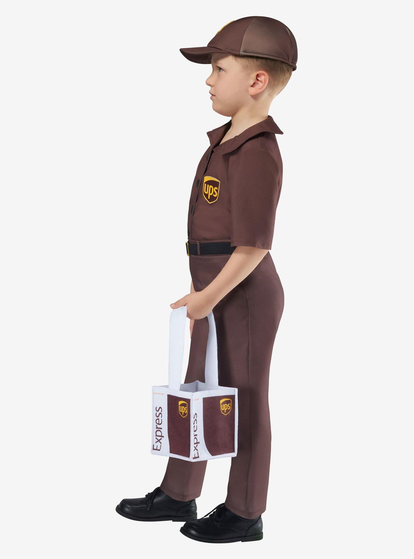 UPS Delivery Driver Toddler Costume by Rubies