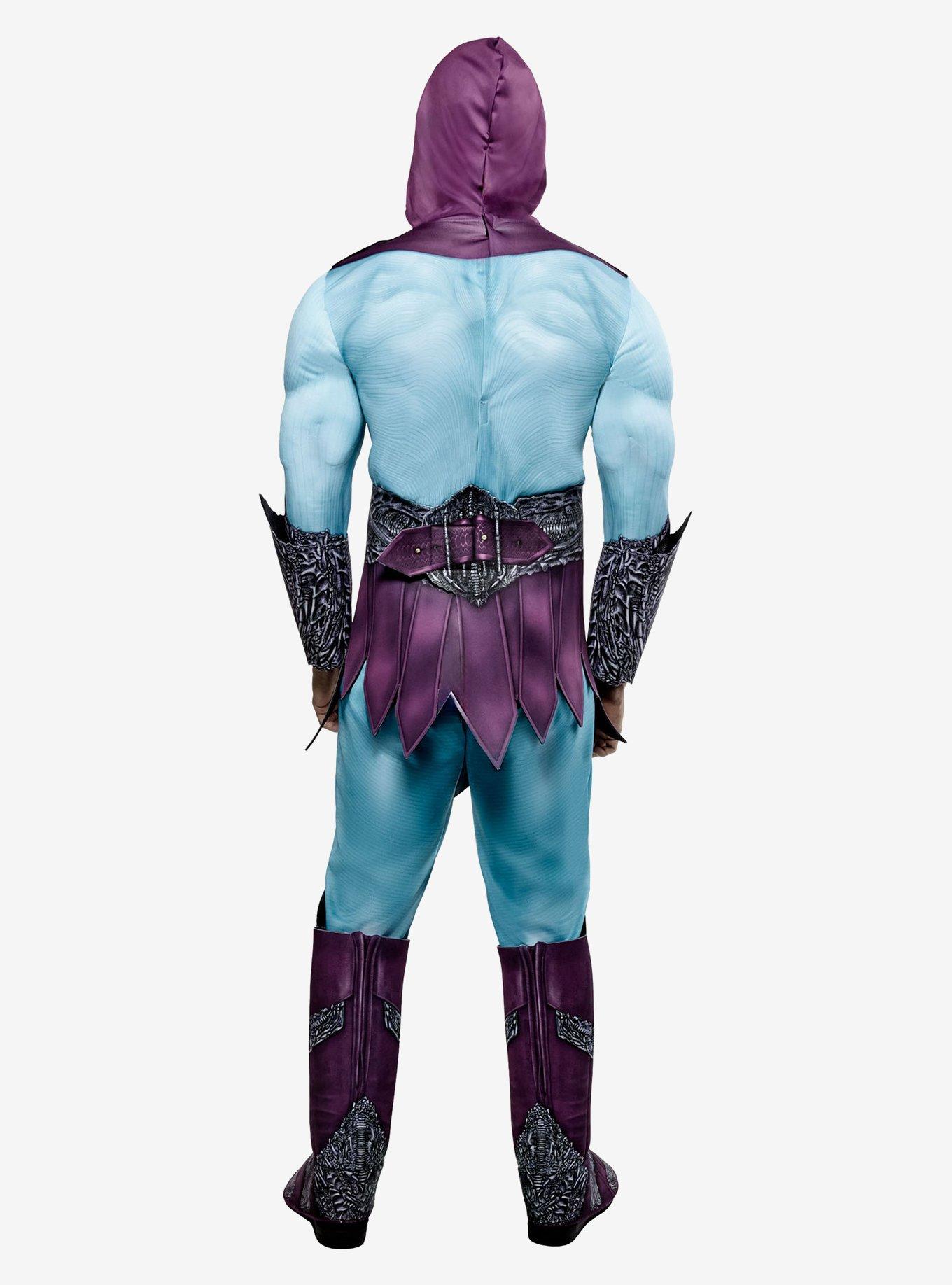 Masters of the Universe Movie Skeletor Deluxe Adult Costume, BLUE, alternate - view 3
