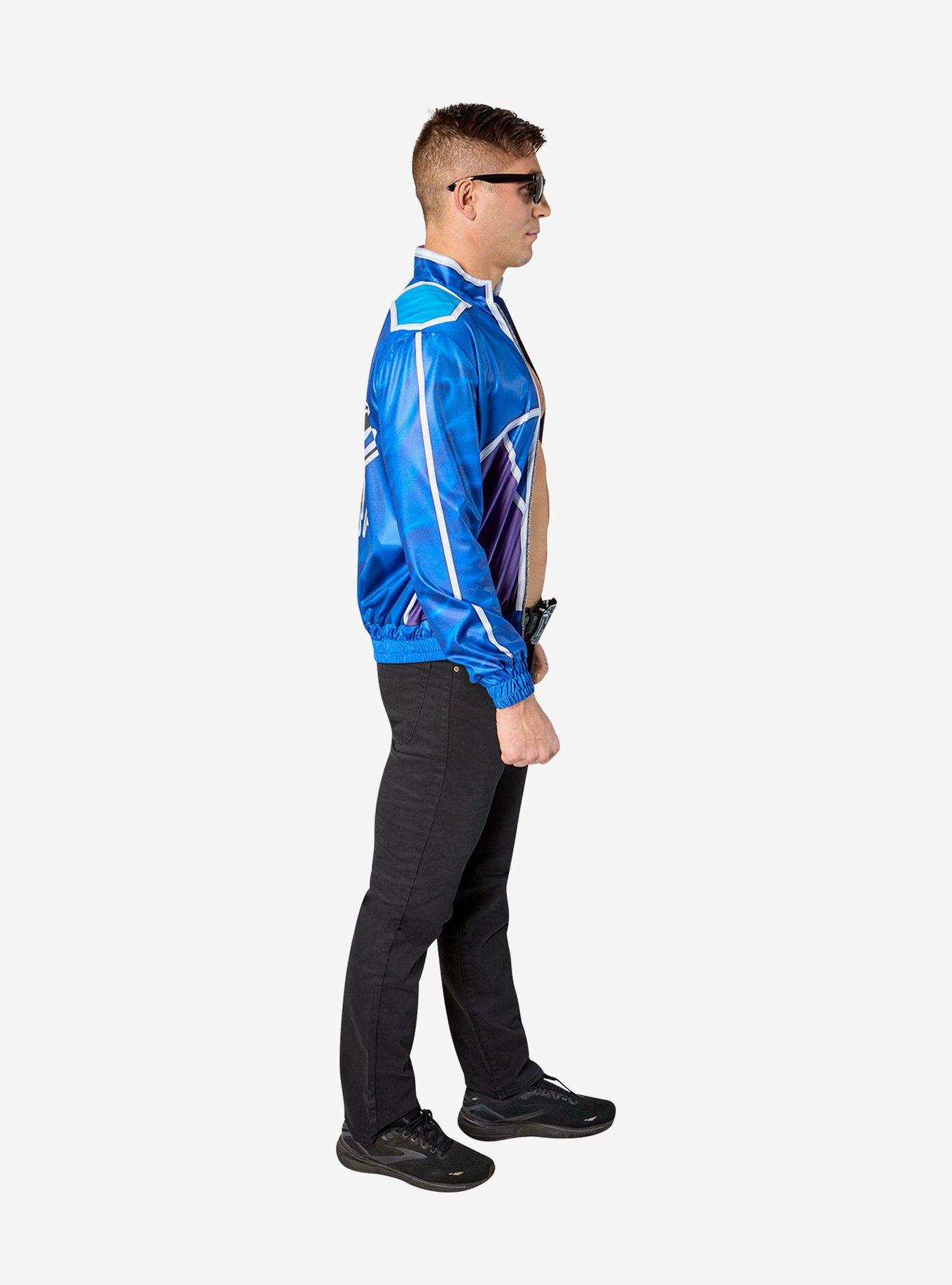 Mortal Kombat Johnny Cage Adult Costume, BLUE, alternate - view 3