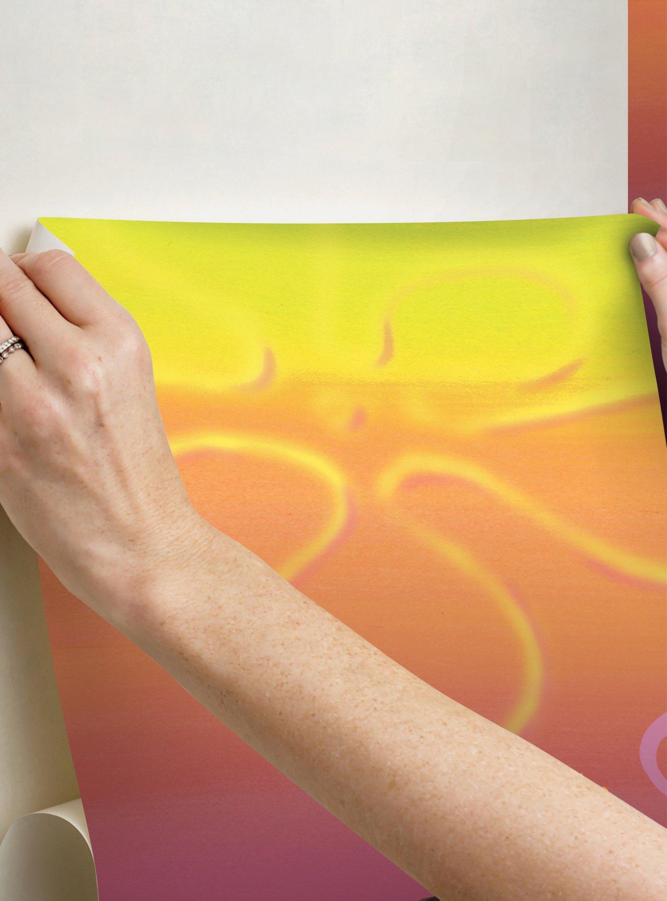 SpongeBob SquarePants Sunset Pink Peel & Stick Mural, , alternate - view 5