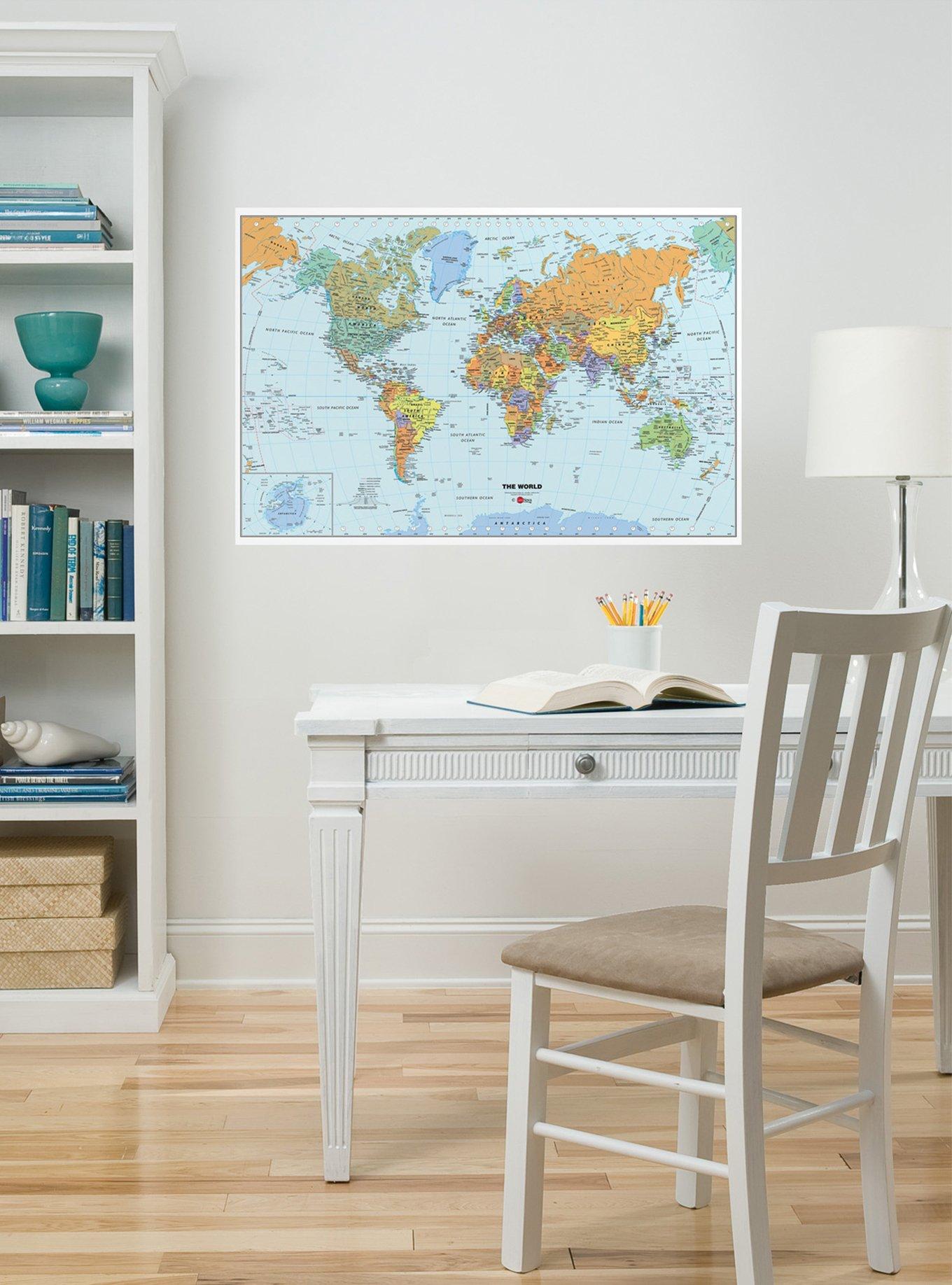 World Dry Erase Map, , hi-res