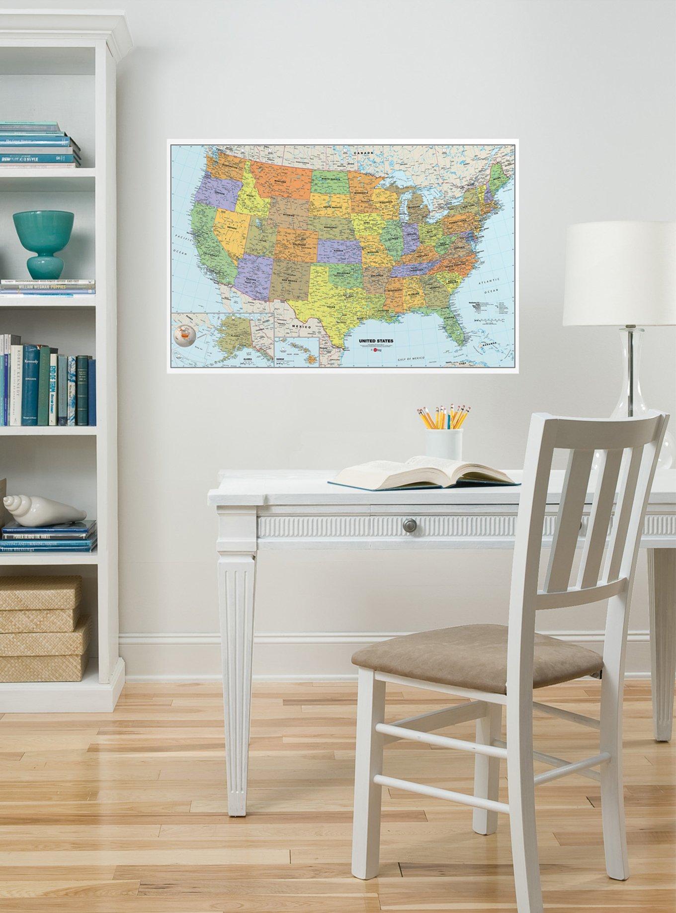 USA Dry Erase Map, , hi-res