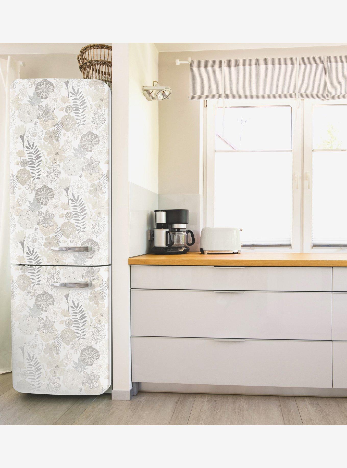 Perennial Blooms Beige Peel & Stick Wallpaper, , alternate - view 4