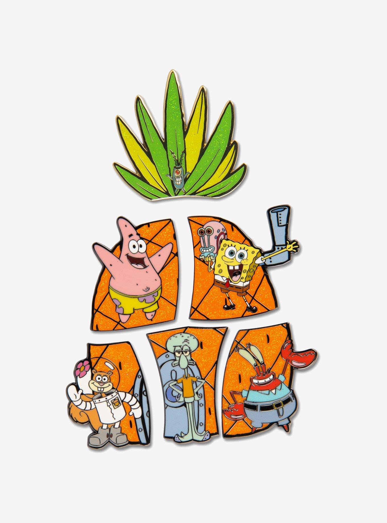 SpongeBob SquarePants Puzzle Mystery Enamel Pin Blind Box Series 2 Pack, , hi-res