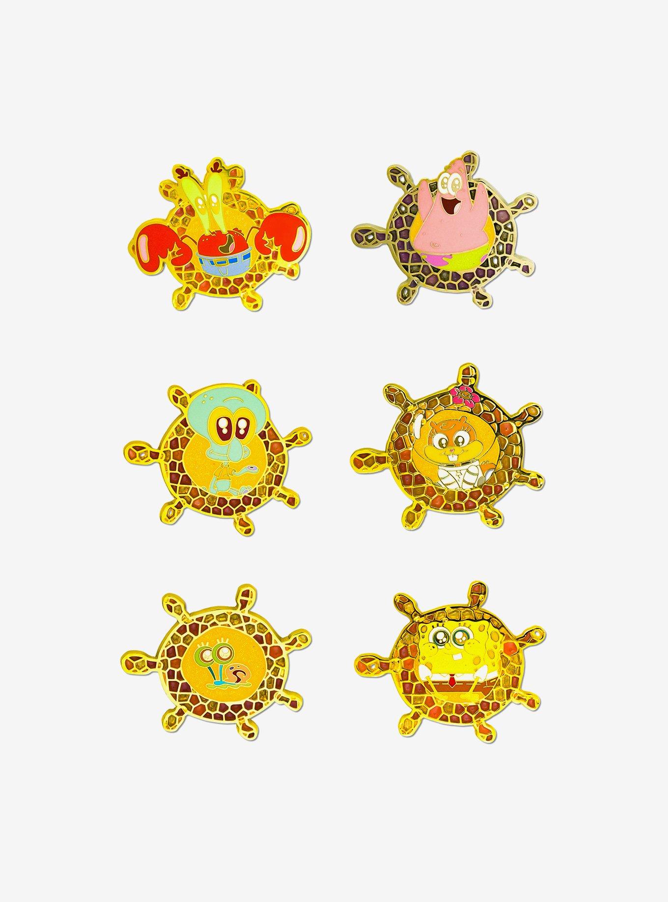SpongeBob SquarePants Ship Wheel Mystery Enamel Pin Blind Box Series 2 Pack, , hi-res