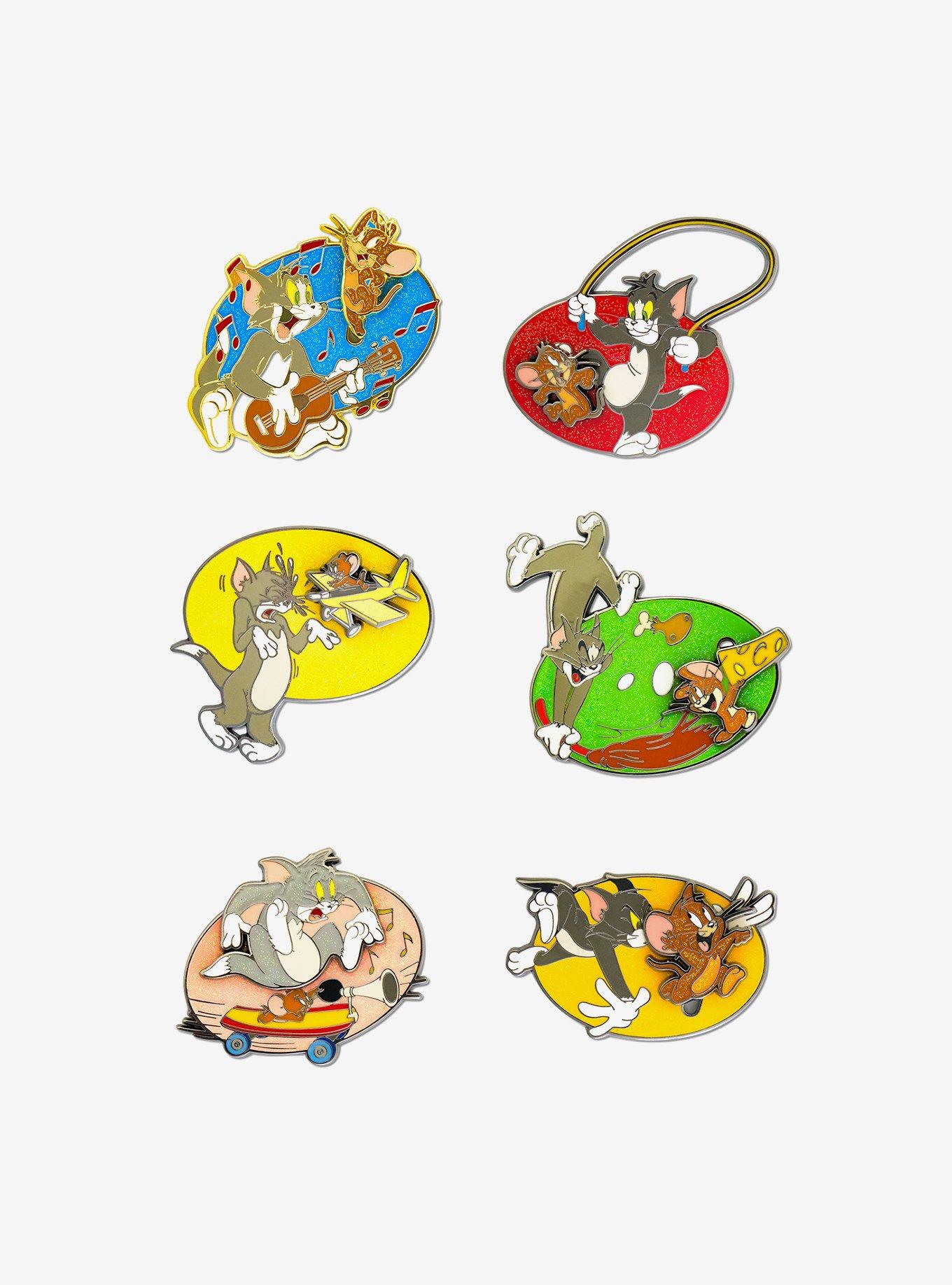 Tom and Jerry Interactive Mystery Enamel Pin Blind Box Series 2 Pack, , hi-res