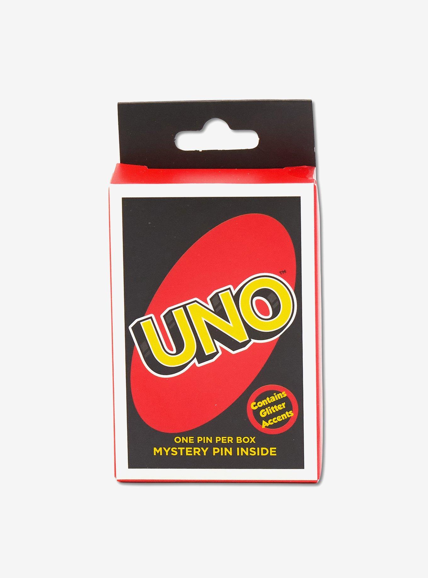 UNO Wild Action Cards Mystery Enamel Pin Blind Box Series, , hi-res