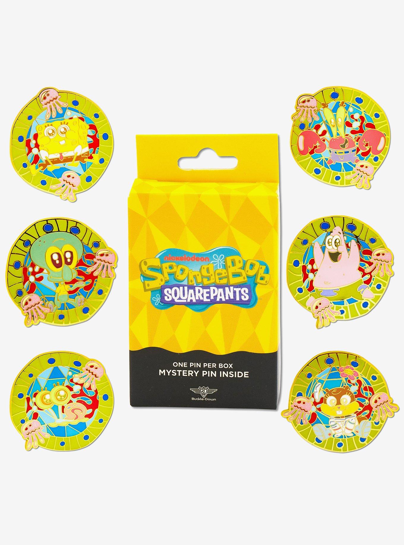 SpongeBob SquarePants Glow in the Dark Mystery Enamel Pin Blind Box Series, , alternate - view 4