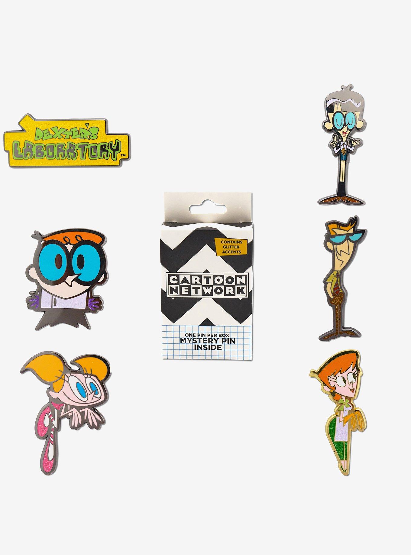 Dexter's Laboratory Mystery Enamel Pin Blind Box Series, , hi-res