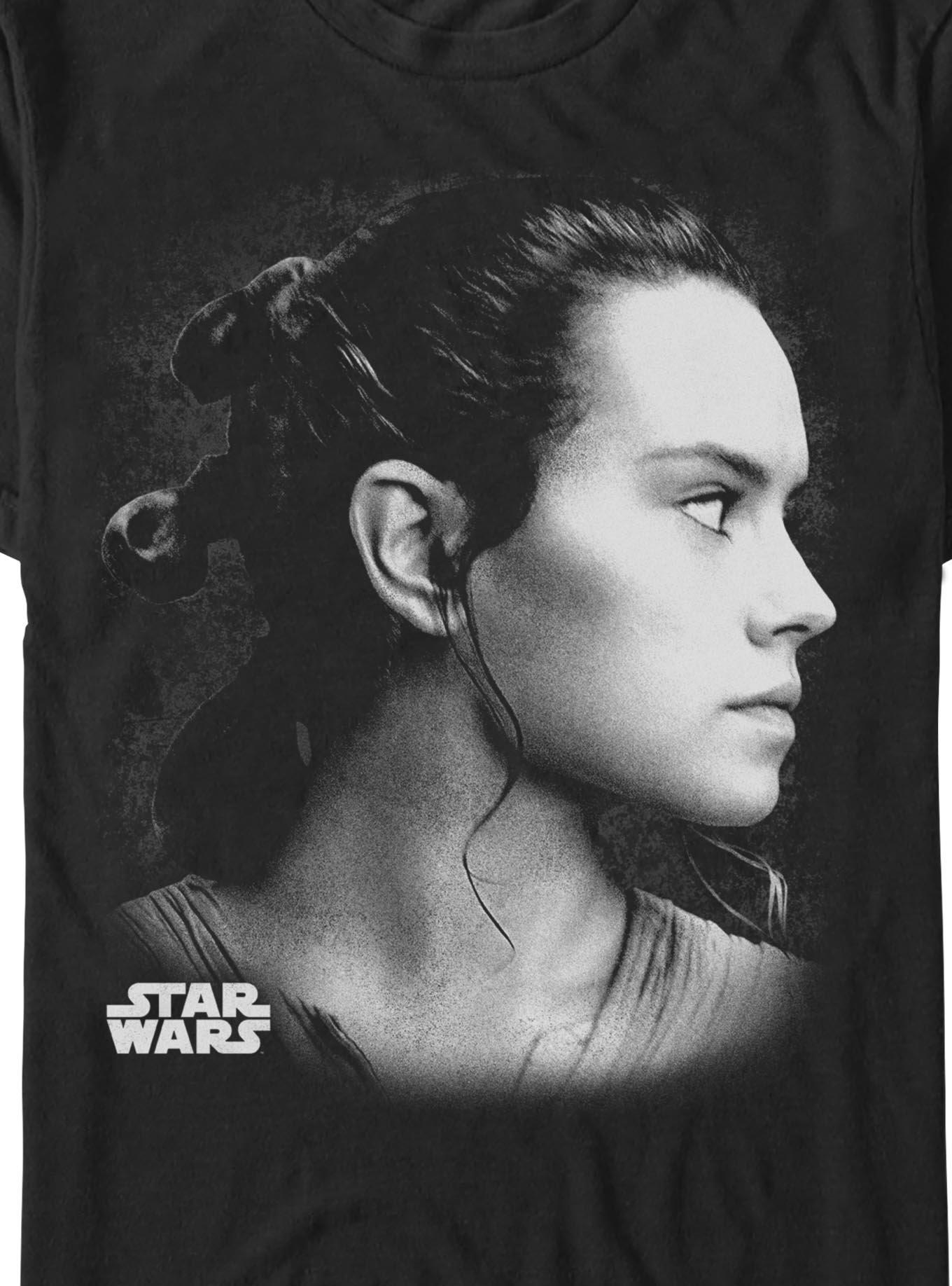 Star Wars: The Force Awakens Rey Portrait T-Shirt Hot Topic Exclusive, , hi-res