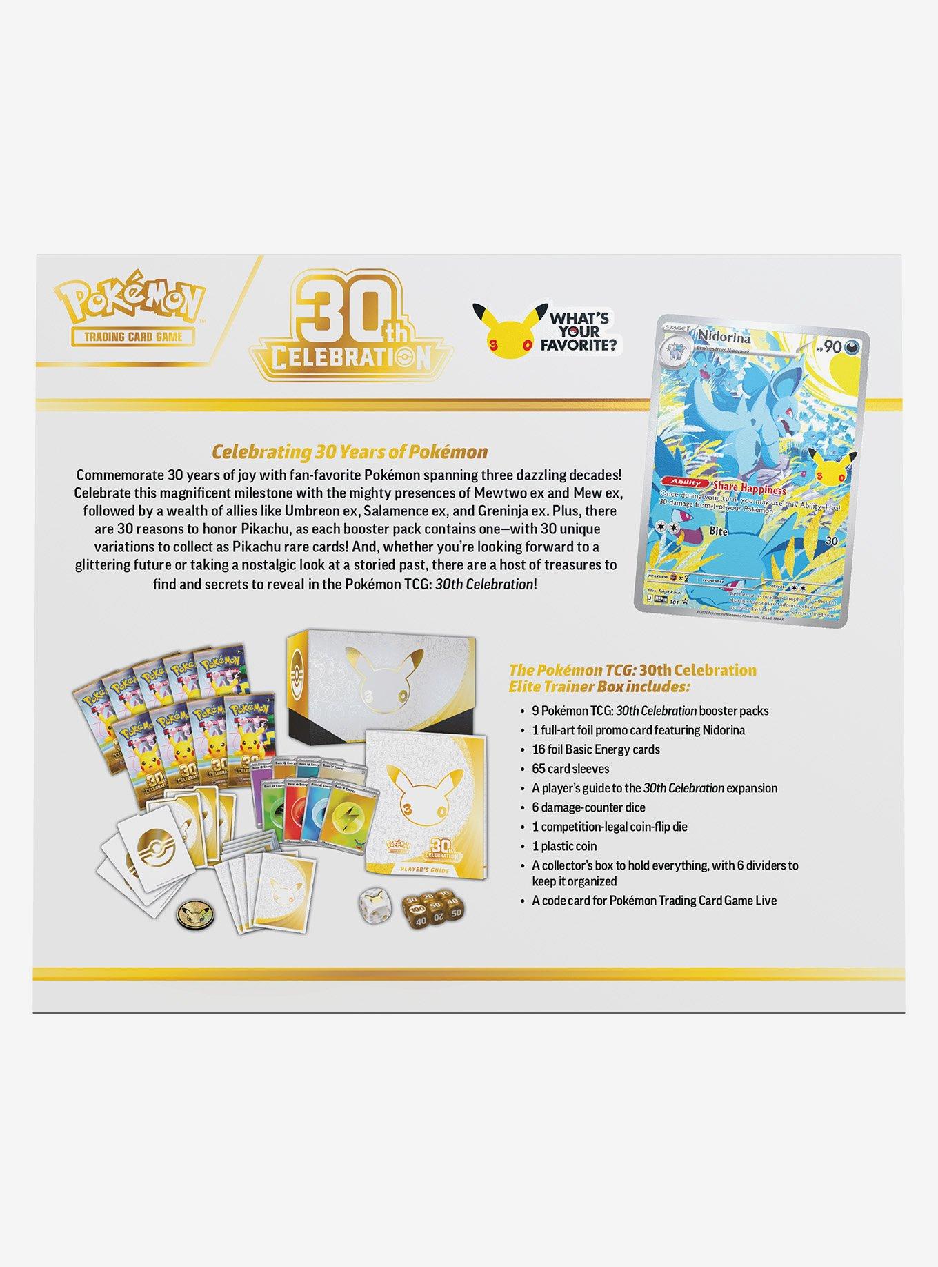 Pok&eacute;mon 30th Celebration Center Elite Trainer Box, , alternate - view 3