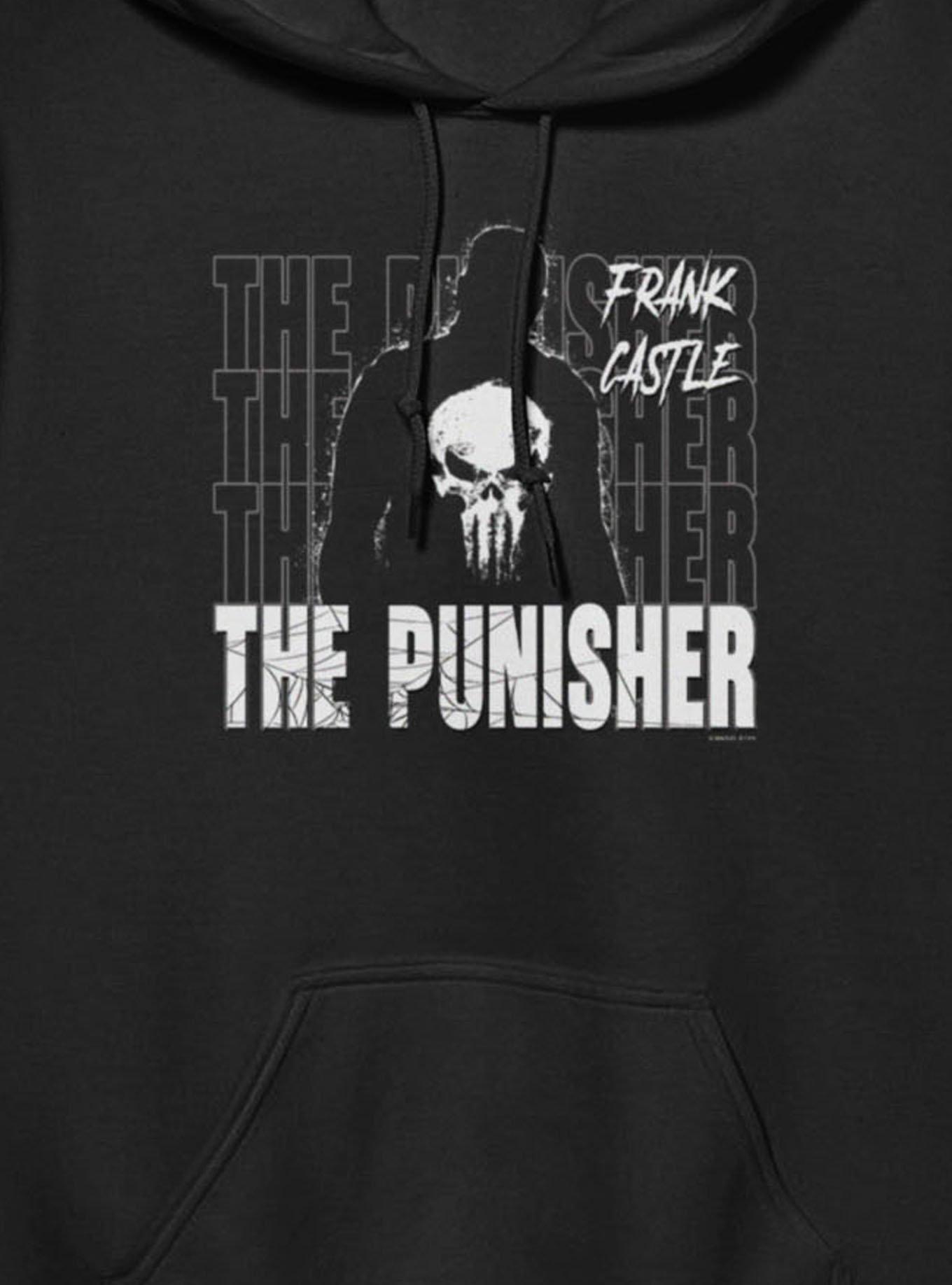 Marvel Spider-Man Brand New Day Frank Castle The Punisher Hoodie, BLACK, alternate - view 2