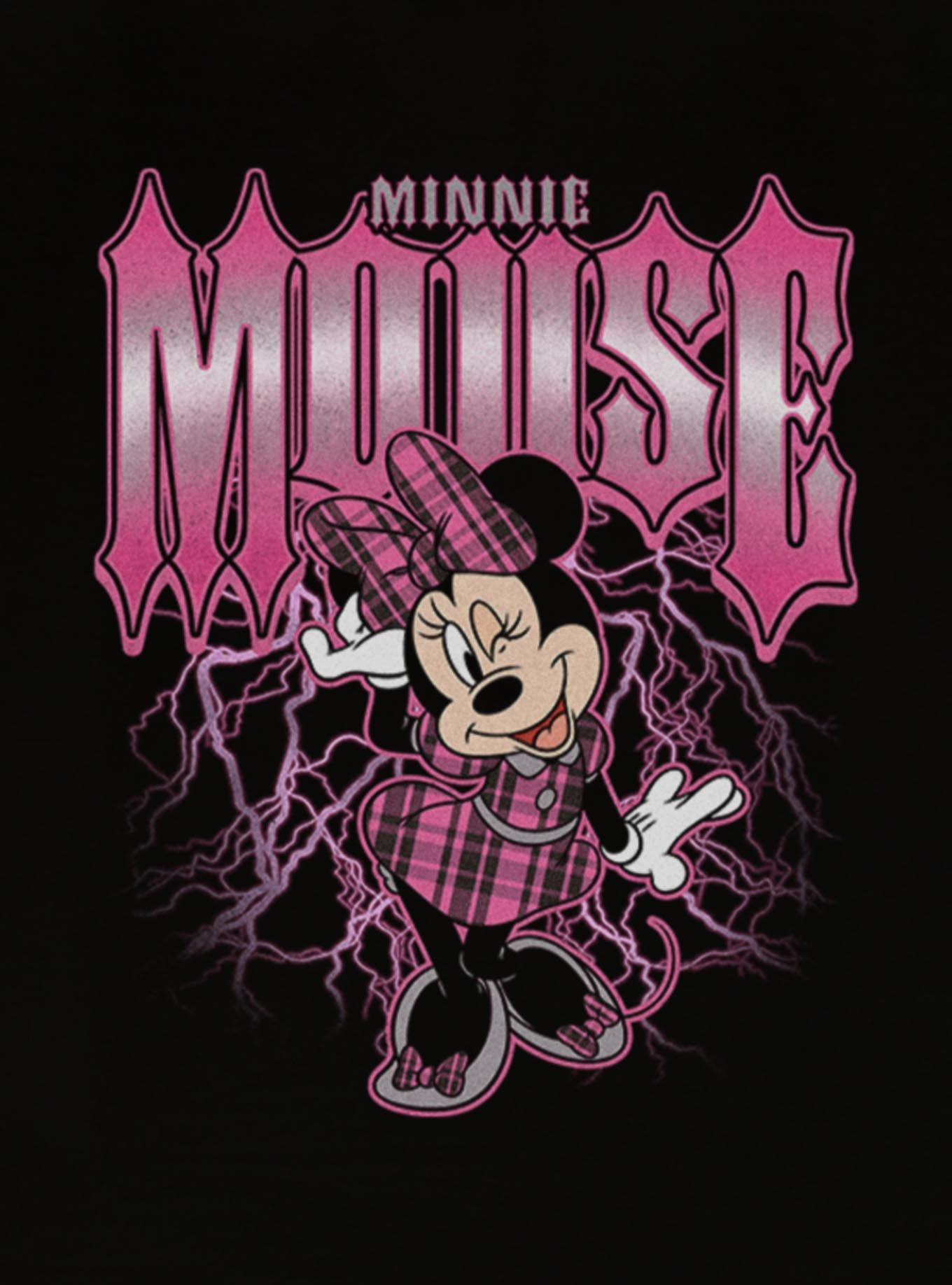 Disney Minnie Mouse Lightning Womens Cami BoxLunch Exclusive, BLACK, alternate - view 2