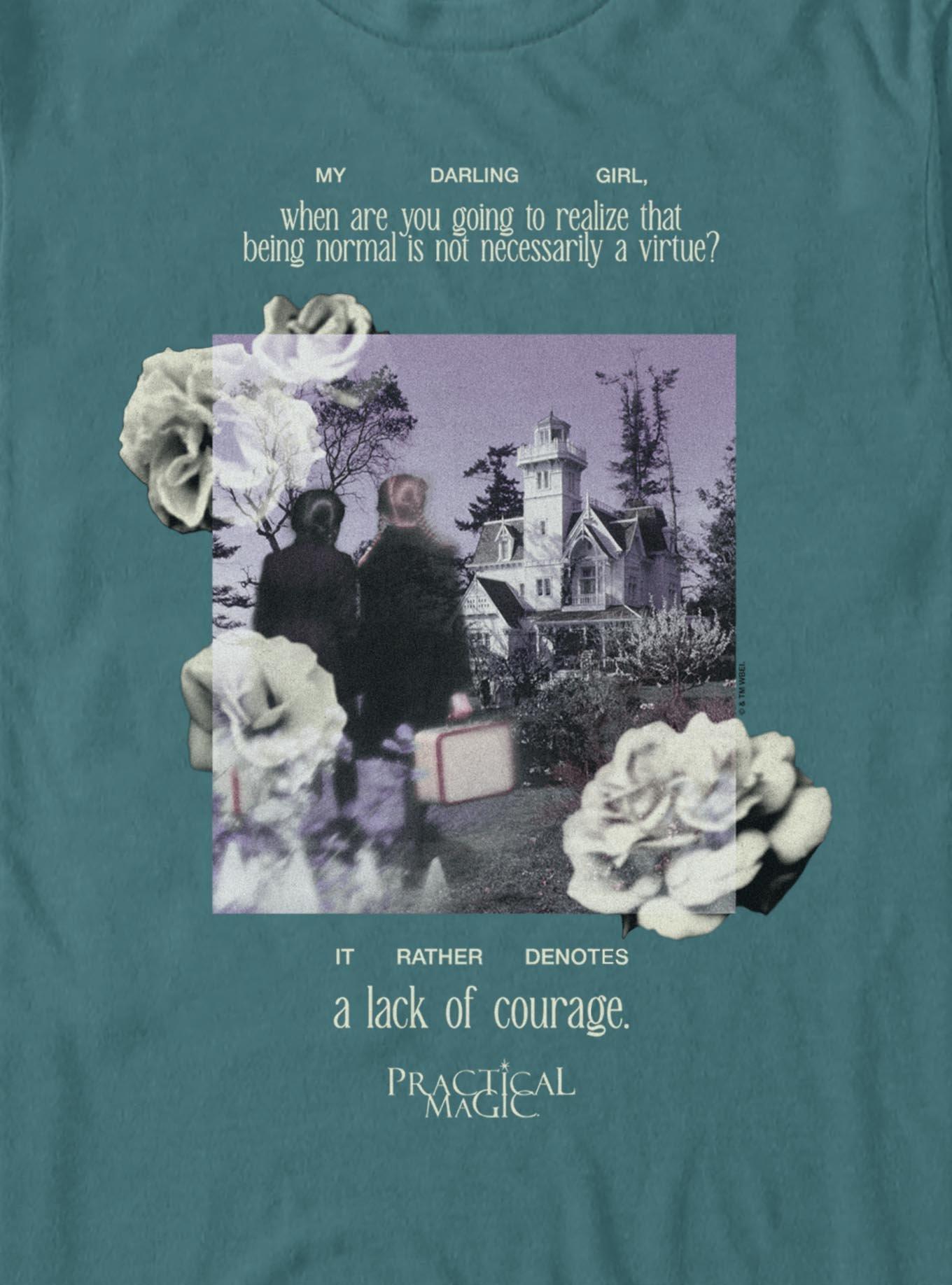 Practical Magic My Darling Girl Garment Dye T-Shirt, BLUE SPRUCE, alternate - view 2
