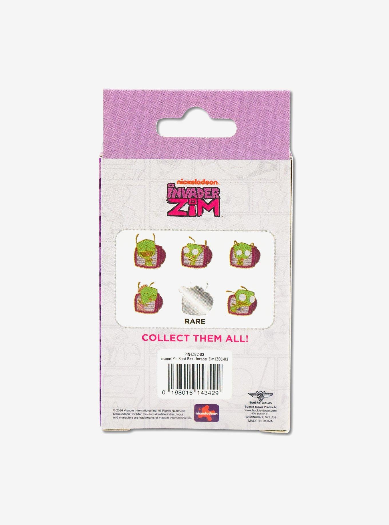Invader Zim Glow in the Dark Mystery Enamel Pin Blind Box Series 2 Pack