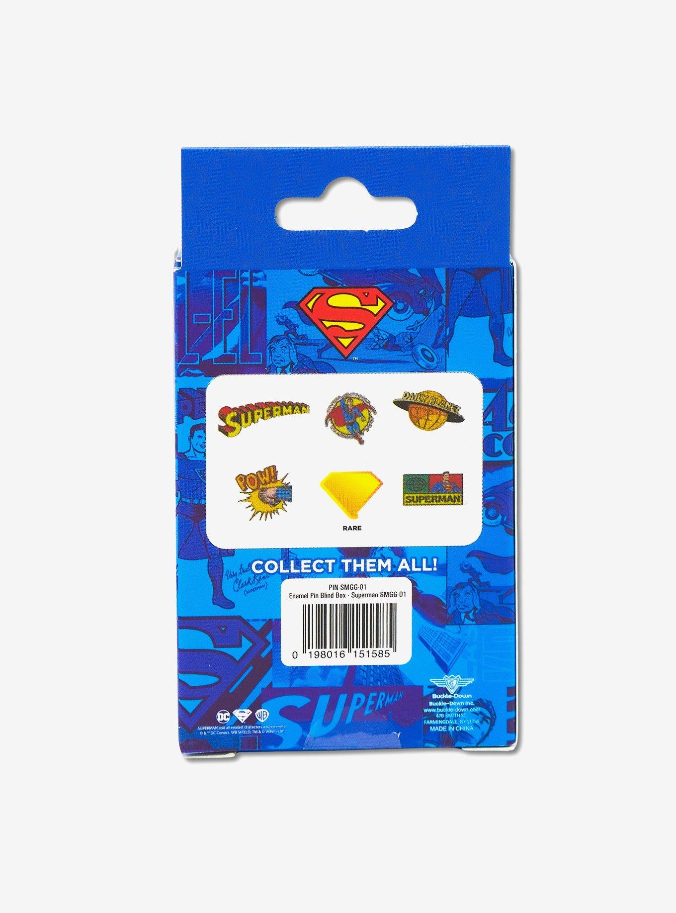 DC Comics Superman Mystery Enamel Pin Blind Box Series 2 Pack, , alternate - view 4